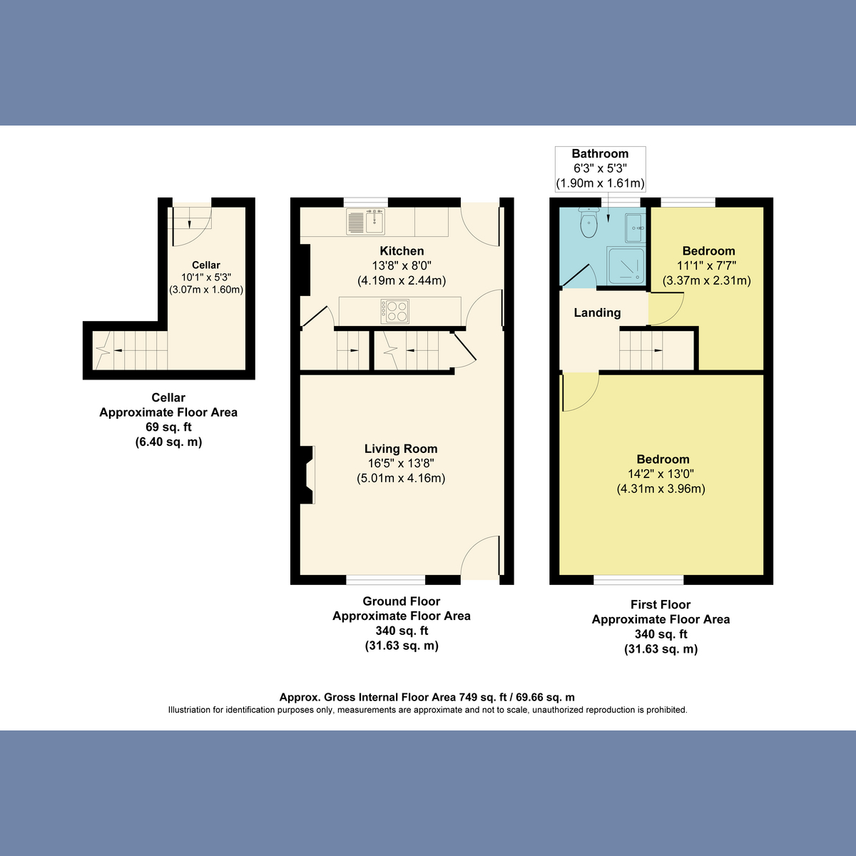 32, Canada Road, Leeds floorplan