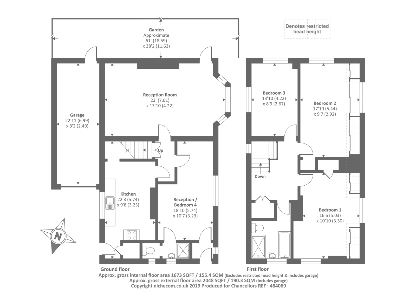 3 Bedrooms Link-detached house for sale in North Summertown, Oxford OX2