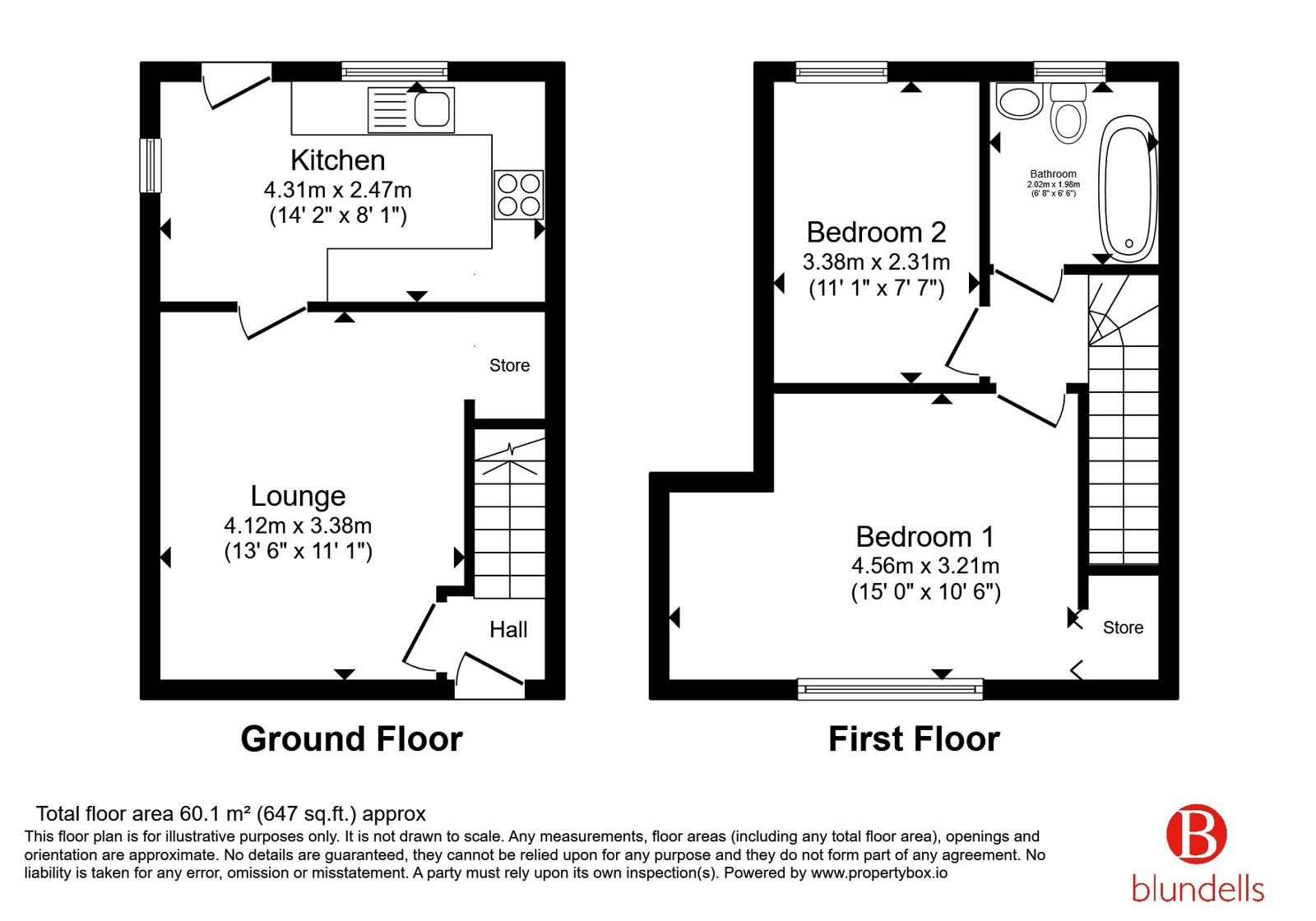 31, Fishponds Road, South Yorkshire floorplan