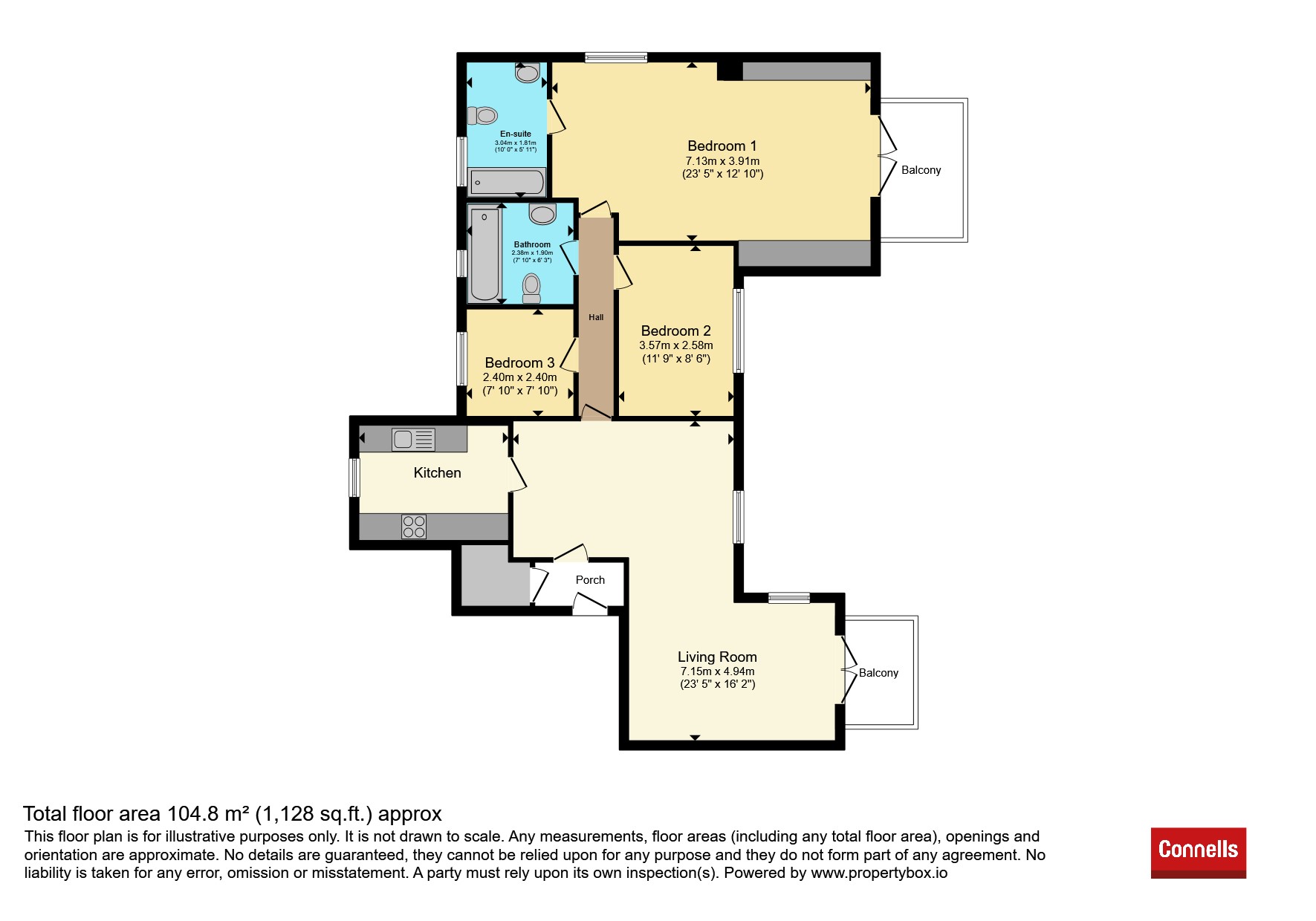6, Priory Quay, The Priory, Maidstone floorplan
