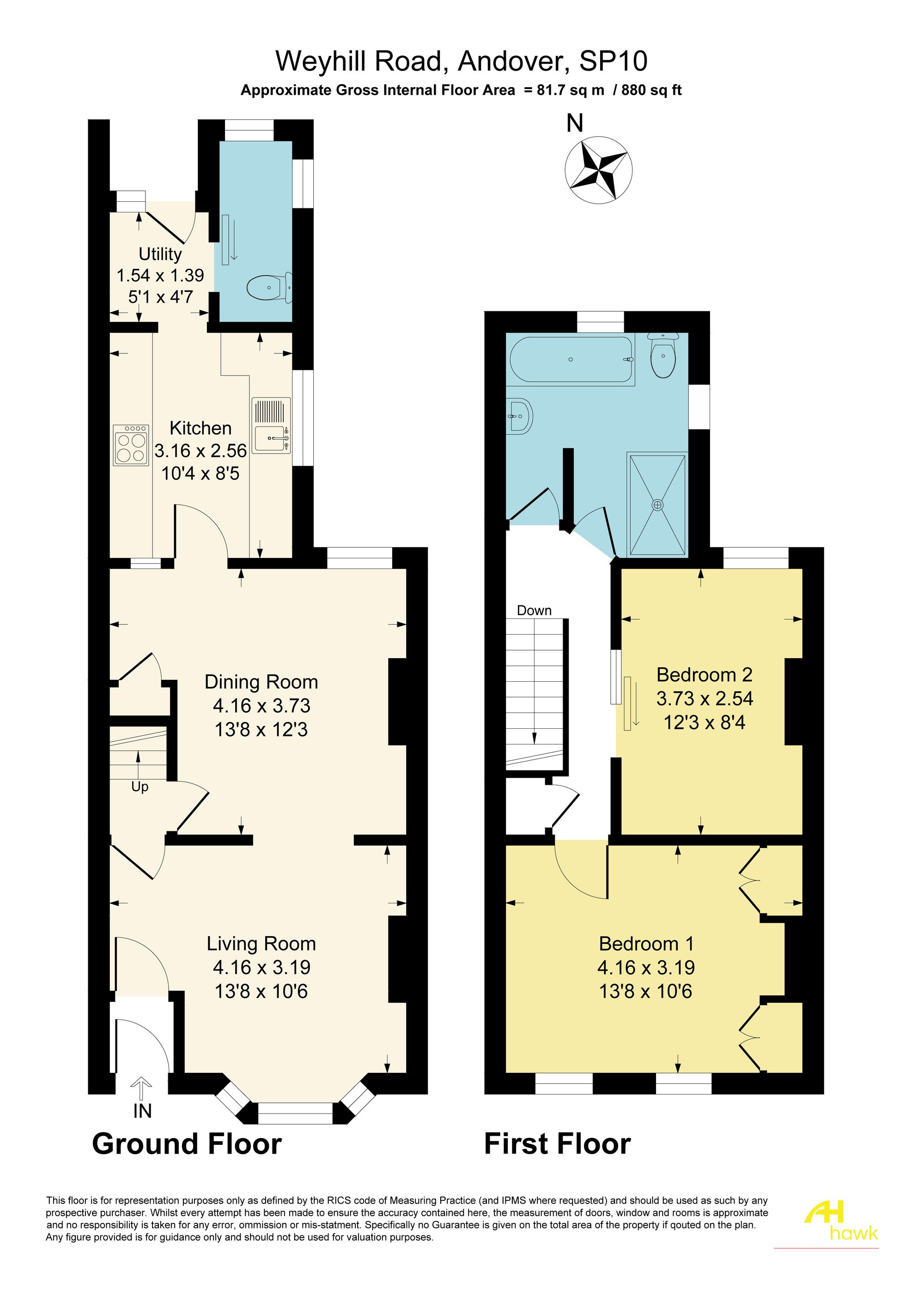 108 Weyhill Road, Andover floorplan