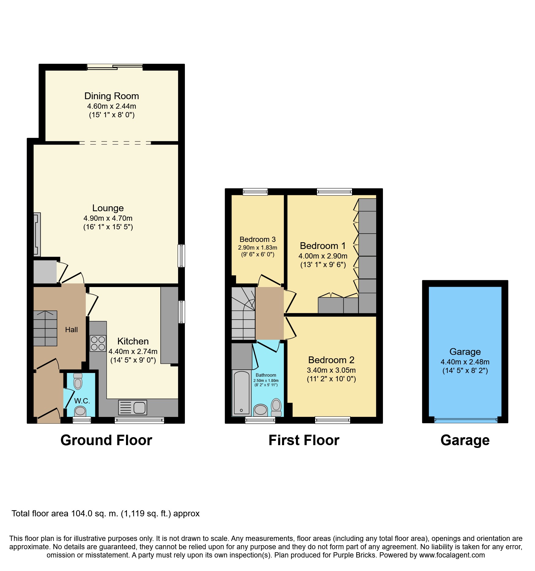 Chamberlain Gardens, Arborfield, Reading RG2, 3 bedroom semidetached