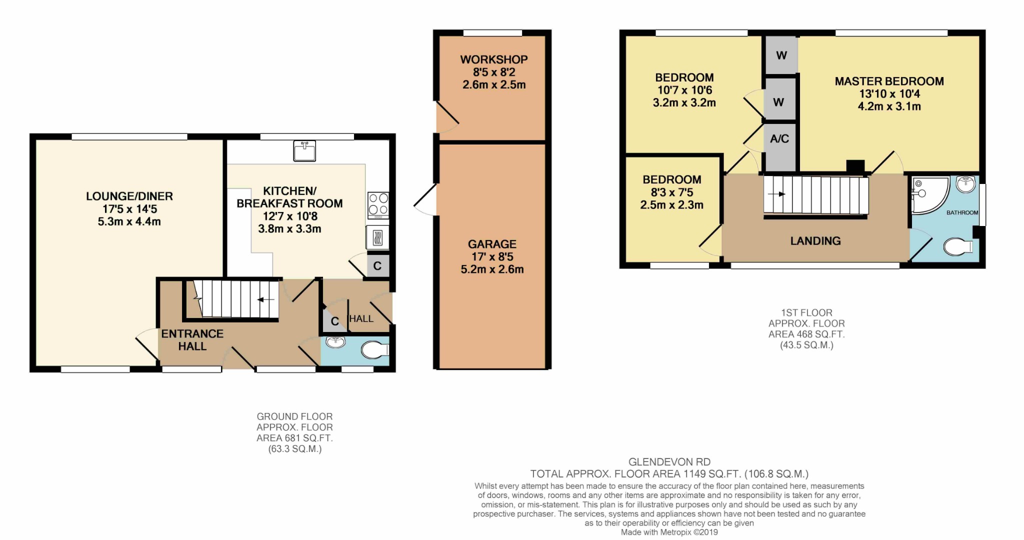 3 Bedrooms Semi-detached house for sale in Glendevon Road, Woodley, Reading RG5