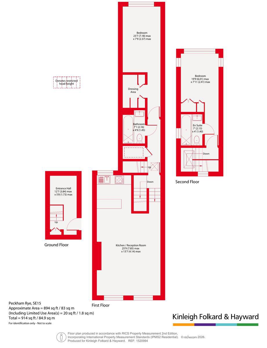 86,, Peckham Rye, London floorplan