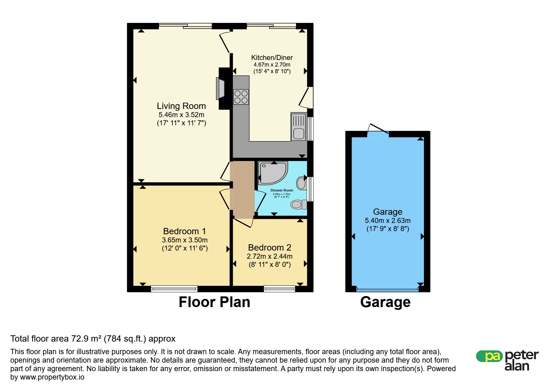 35a, Harlech Drive, Merthyr Tydfil floorplan