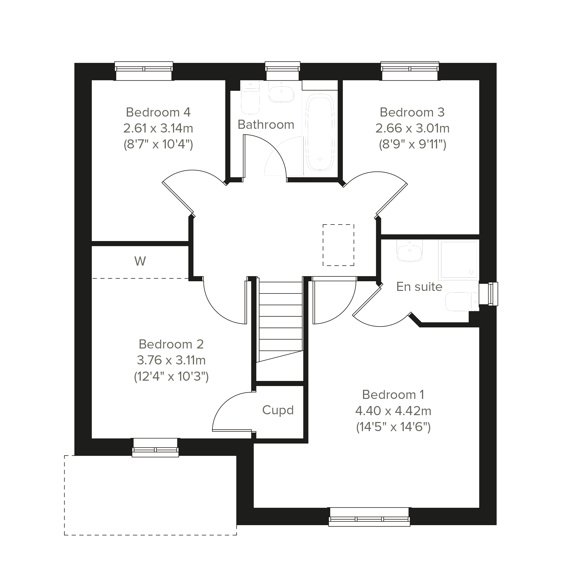 373, Prince Albert Road, Wakefield floorplan