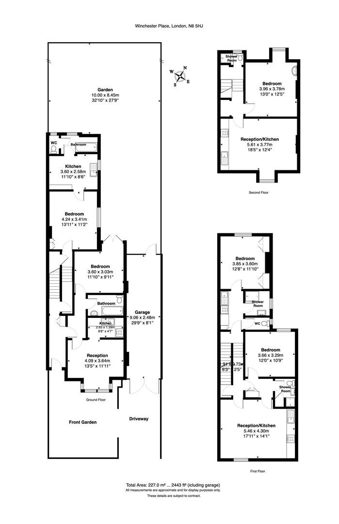10, Winchester Place, Highgate floorplan
