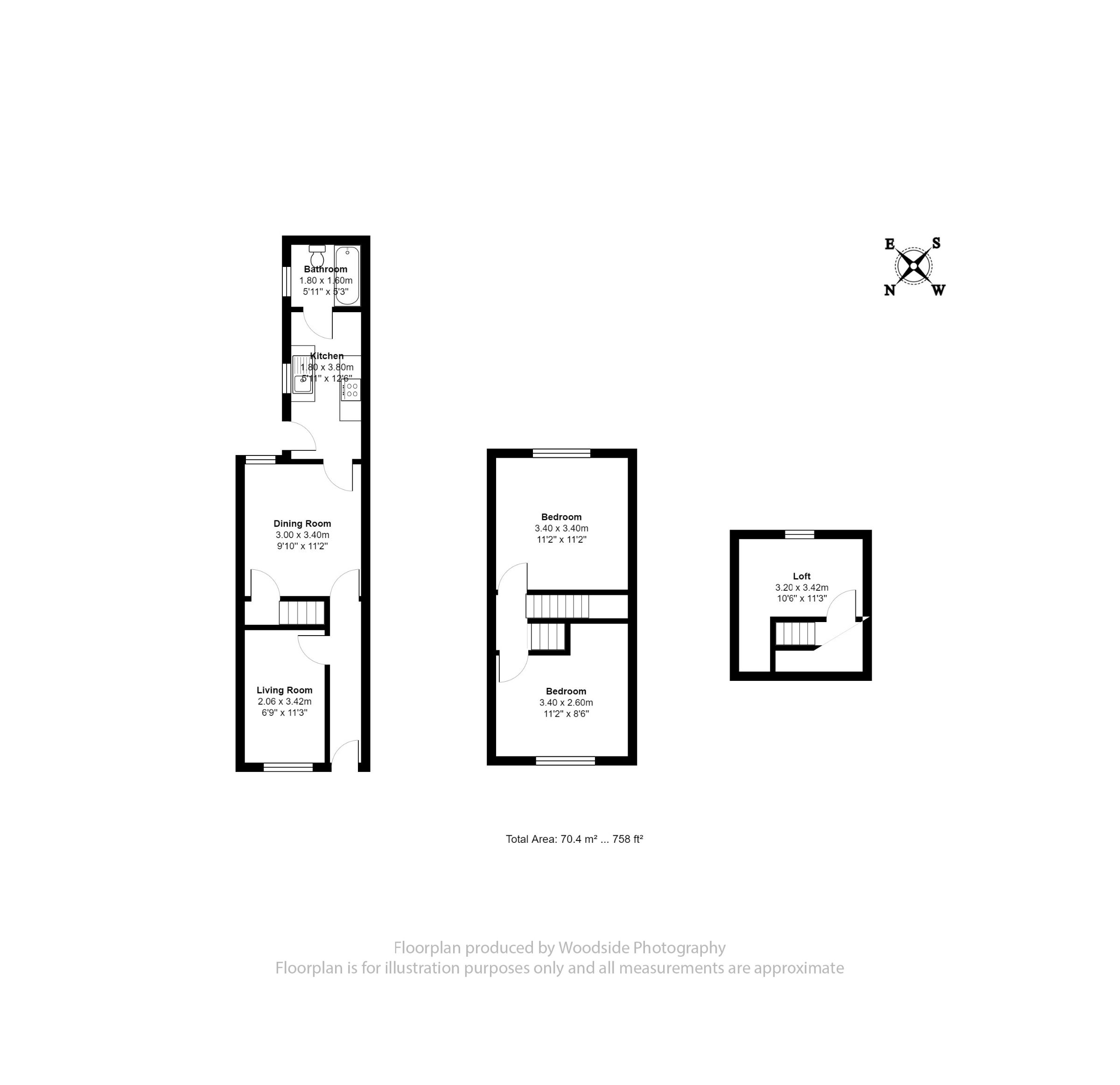146 Hartley Road, Luton floorplan
