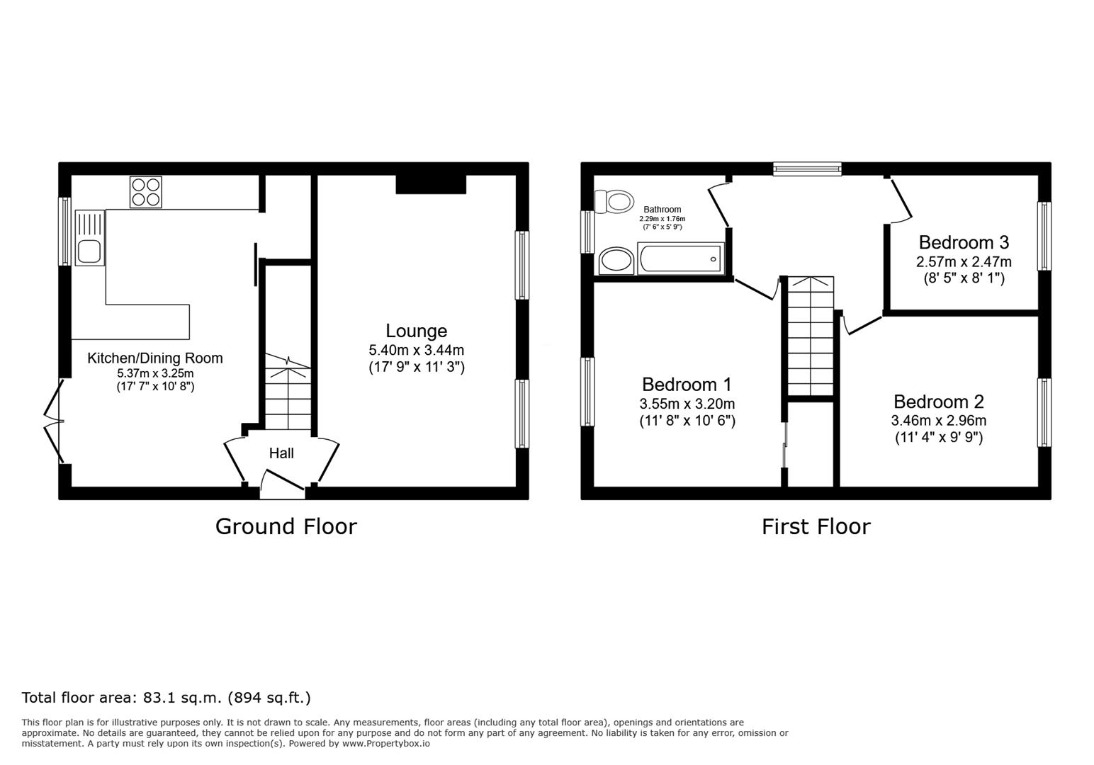 14, Wharfedale Mount, Halifax floorplan