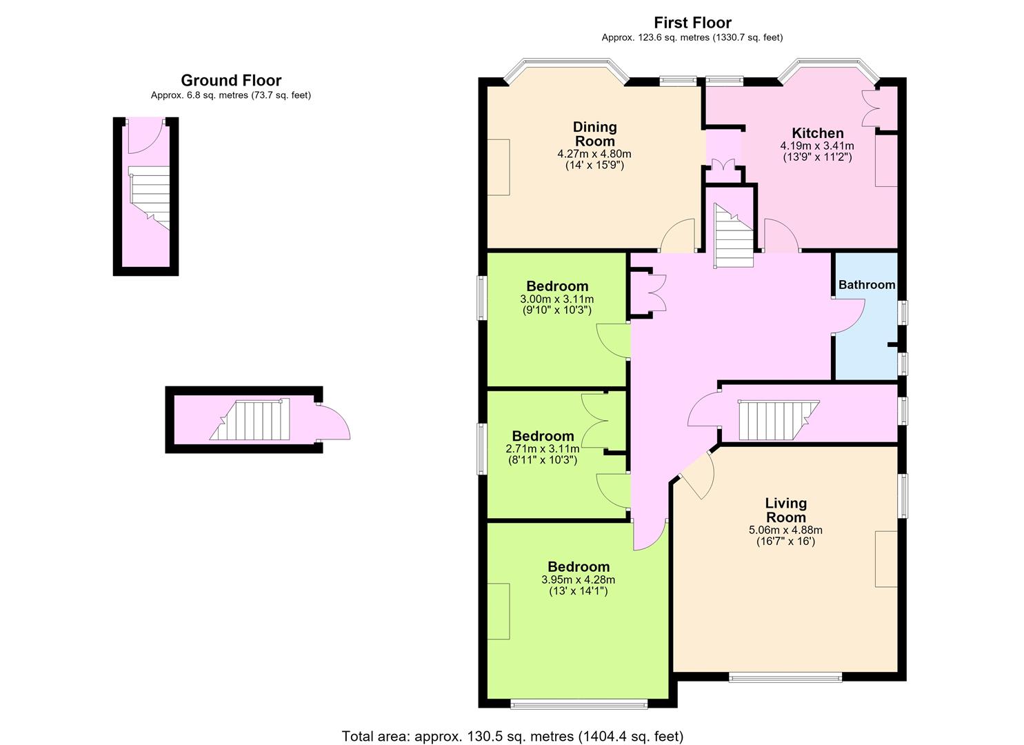 19, Cambridge Road, Worthing floorplan