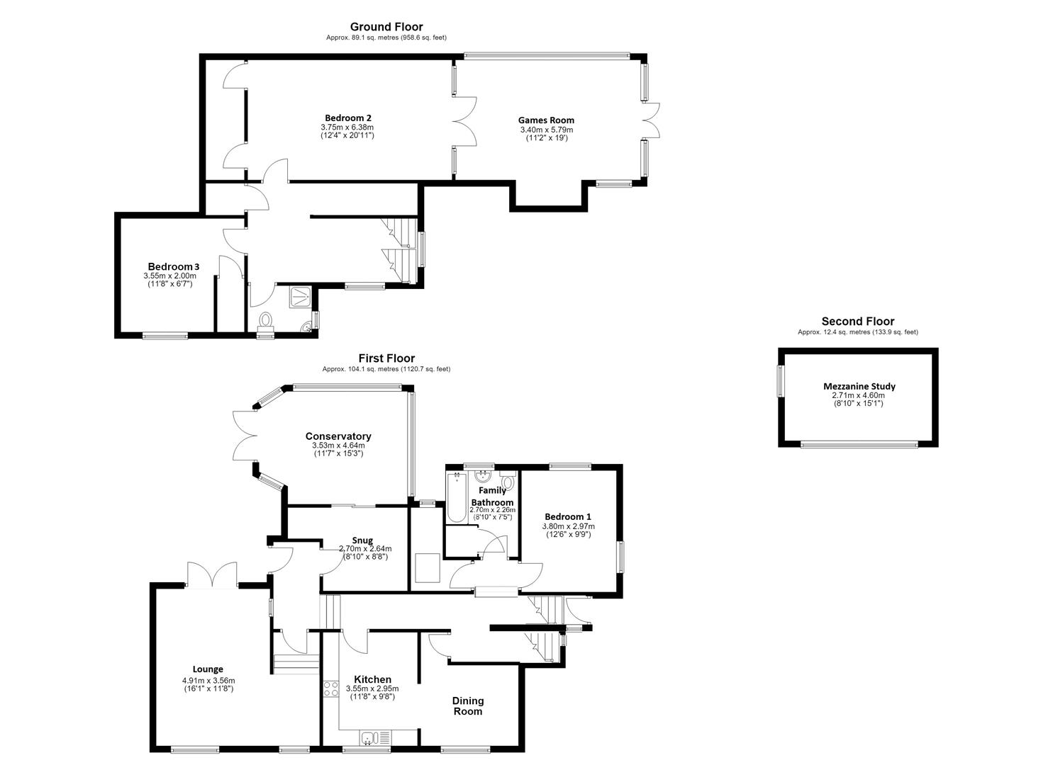 Y Cilgwyn, 59C, New Road, Swansea floorplan