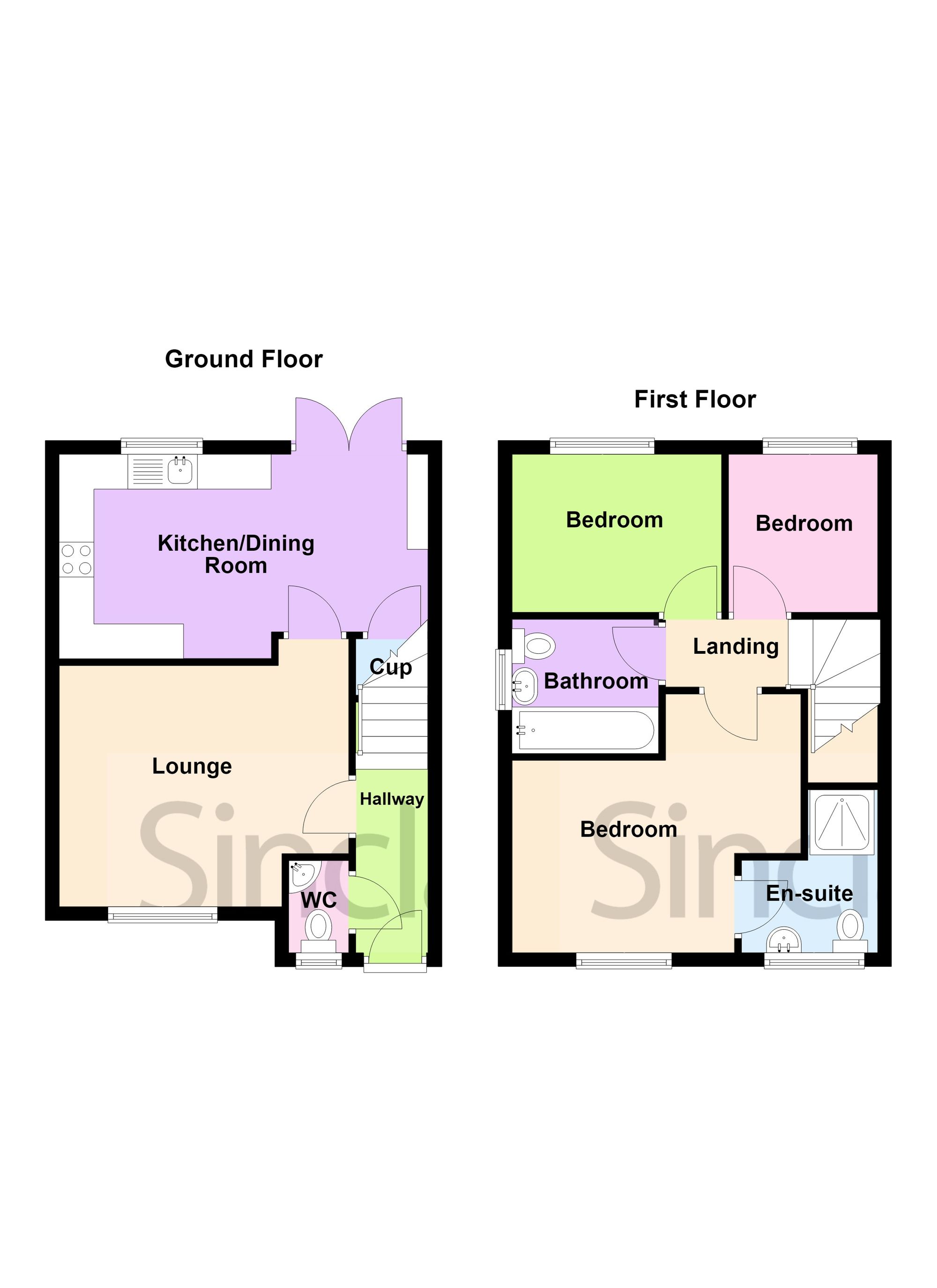 29 Howden Close, Coalville floorplan