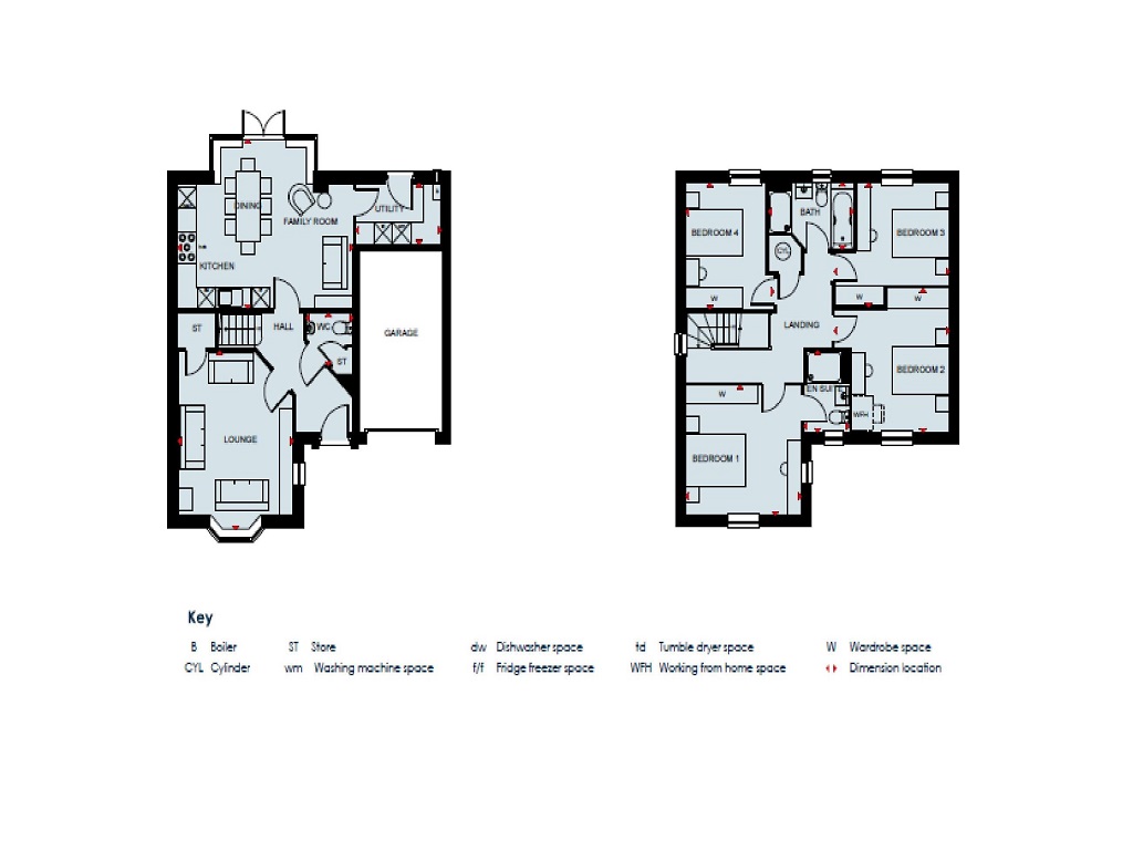 Plot 136a, The Drummond, Henley Gate, Ipswich floorplan