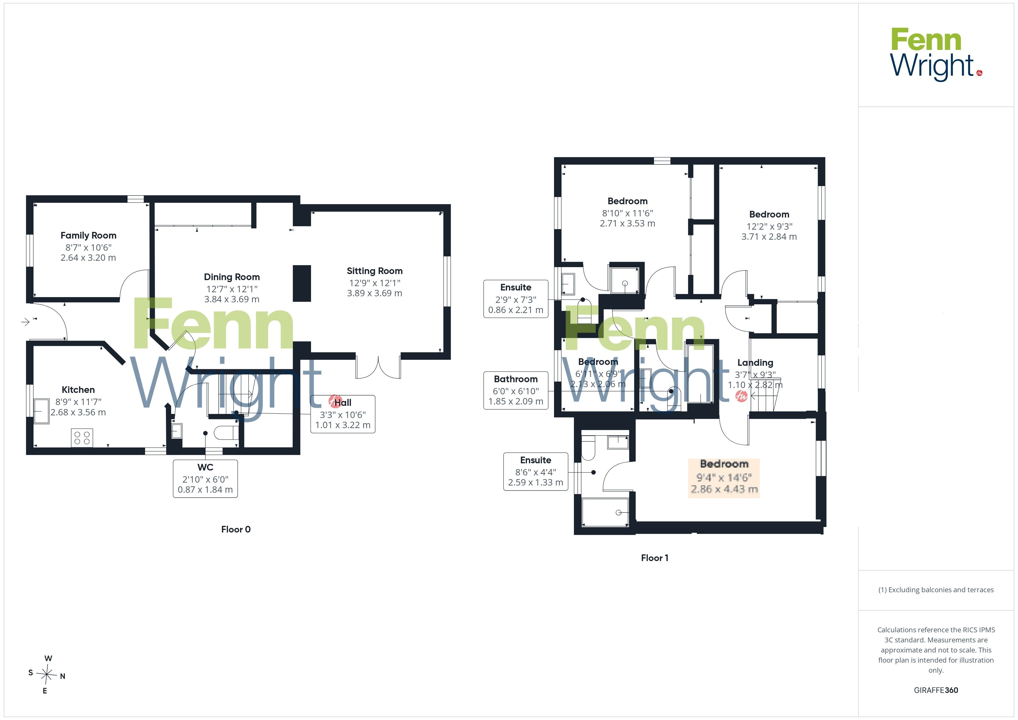 24, Roberts Close, Ipswich floorplan