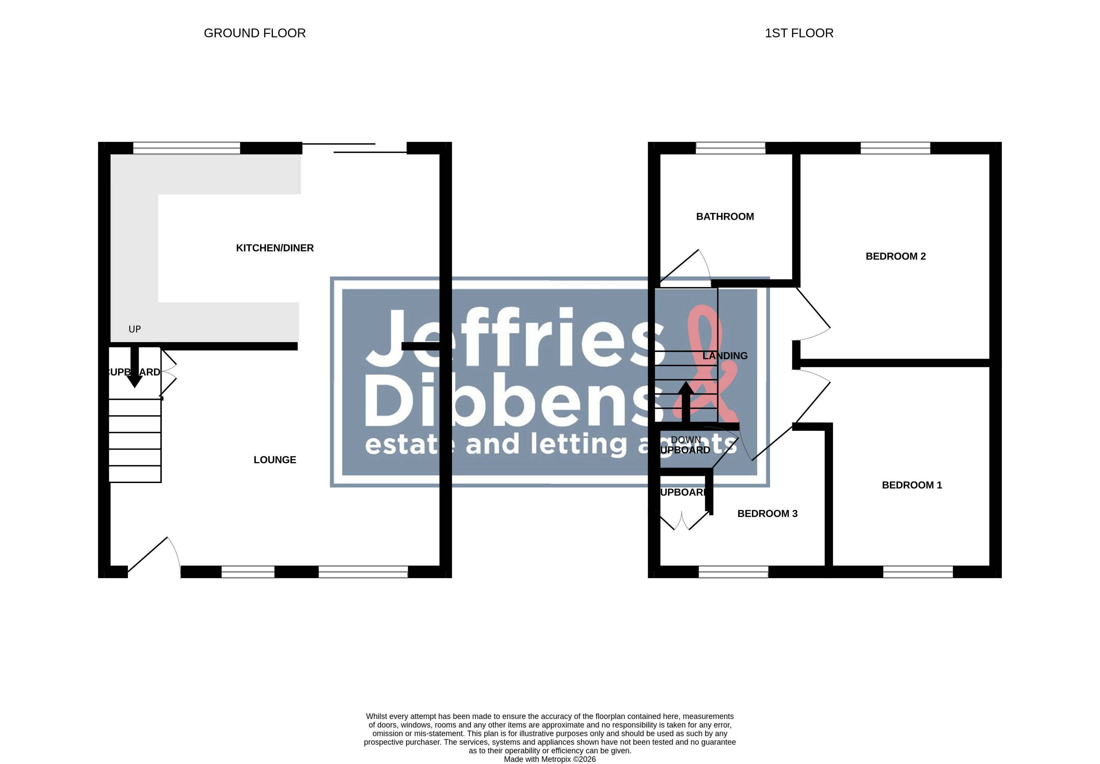 102, Purbrook Gardens, Waterlooville floorplan