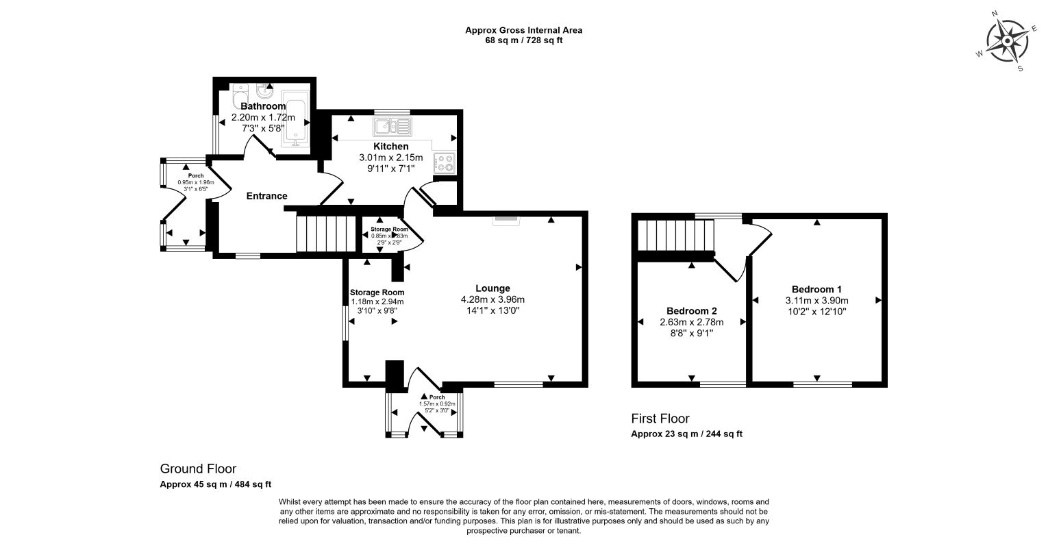 11, Station Road, Telford floorplan