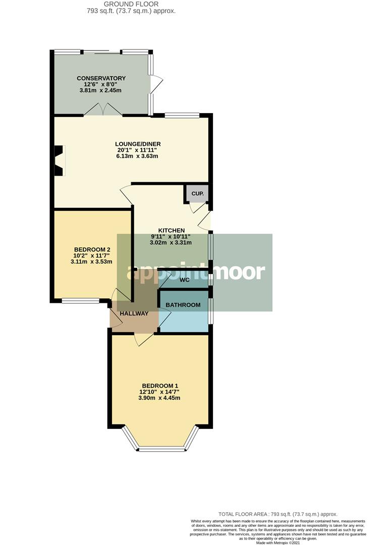 Bellhouse Lane, LeighOnSea SS9, 2 bedroom semidetached bungalow for