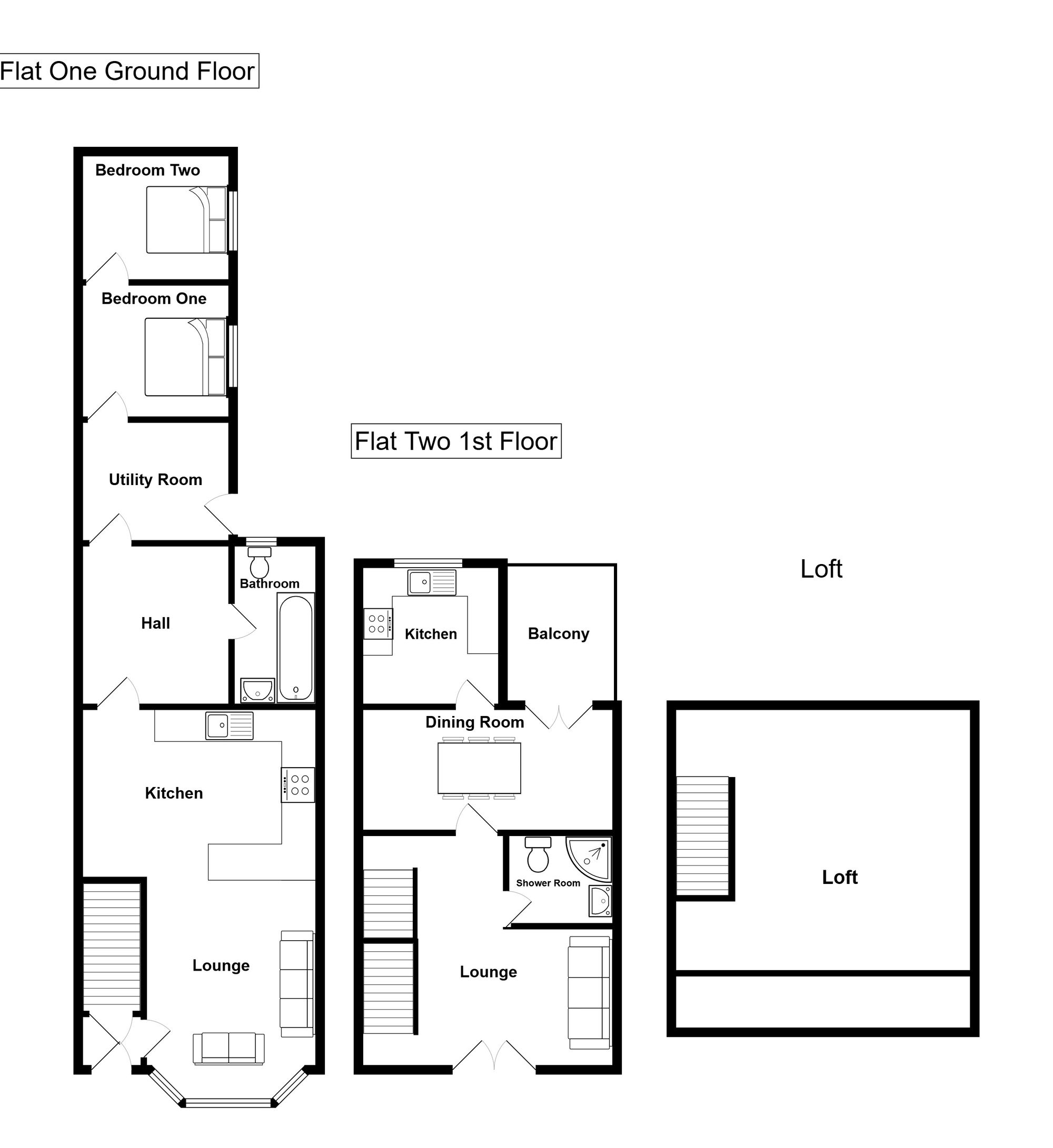 447 Chorley Road, Manchester floorplan