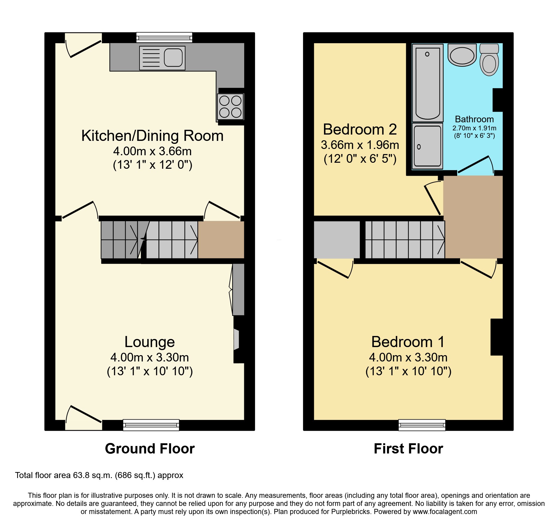 4, Park View, Leeds floorplan