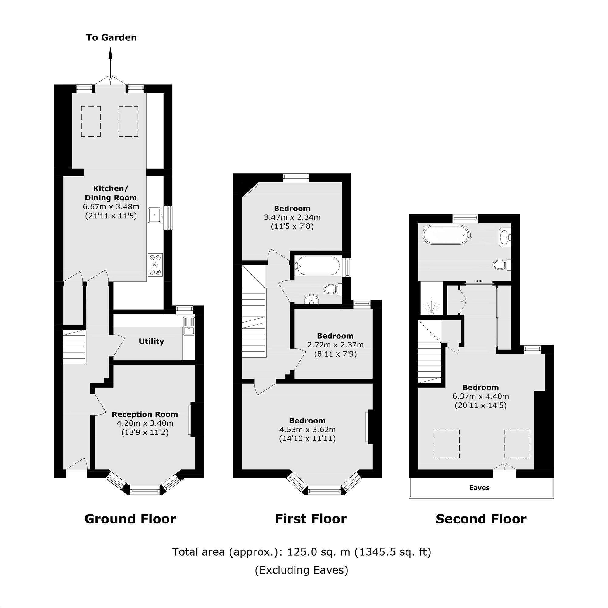 5, Whitehall Road, London floorplan