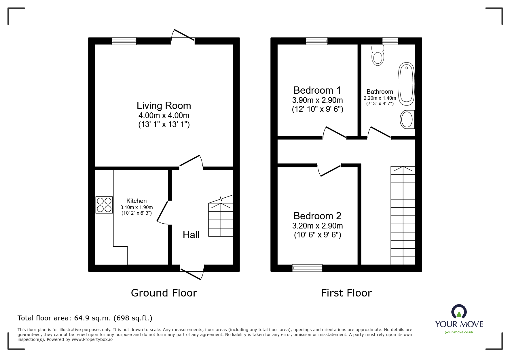 20, Bewicke Road, Leicestershire floorplan