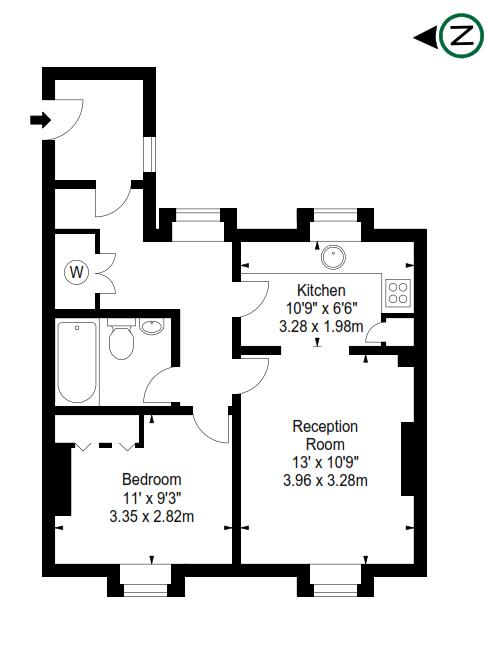 1 Bedrooms Flat to rent in Cedar House, Nottingham Place, London W1U