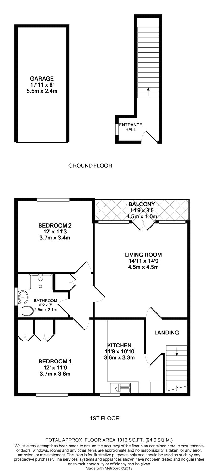 2 Bedrooms Maisonette for sale in Weybridge, Surrey KT13