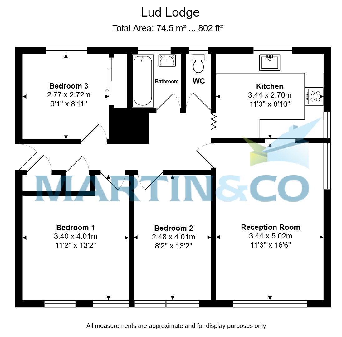 8, Lud Lodge, Ashford floorplan