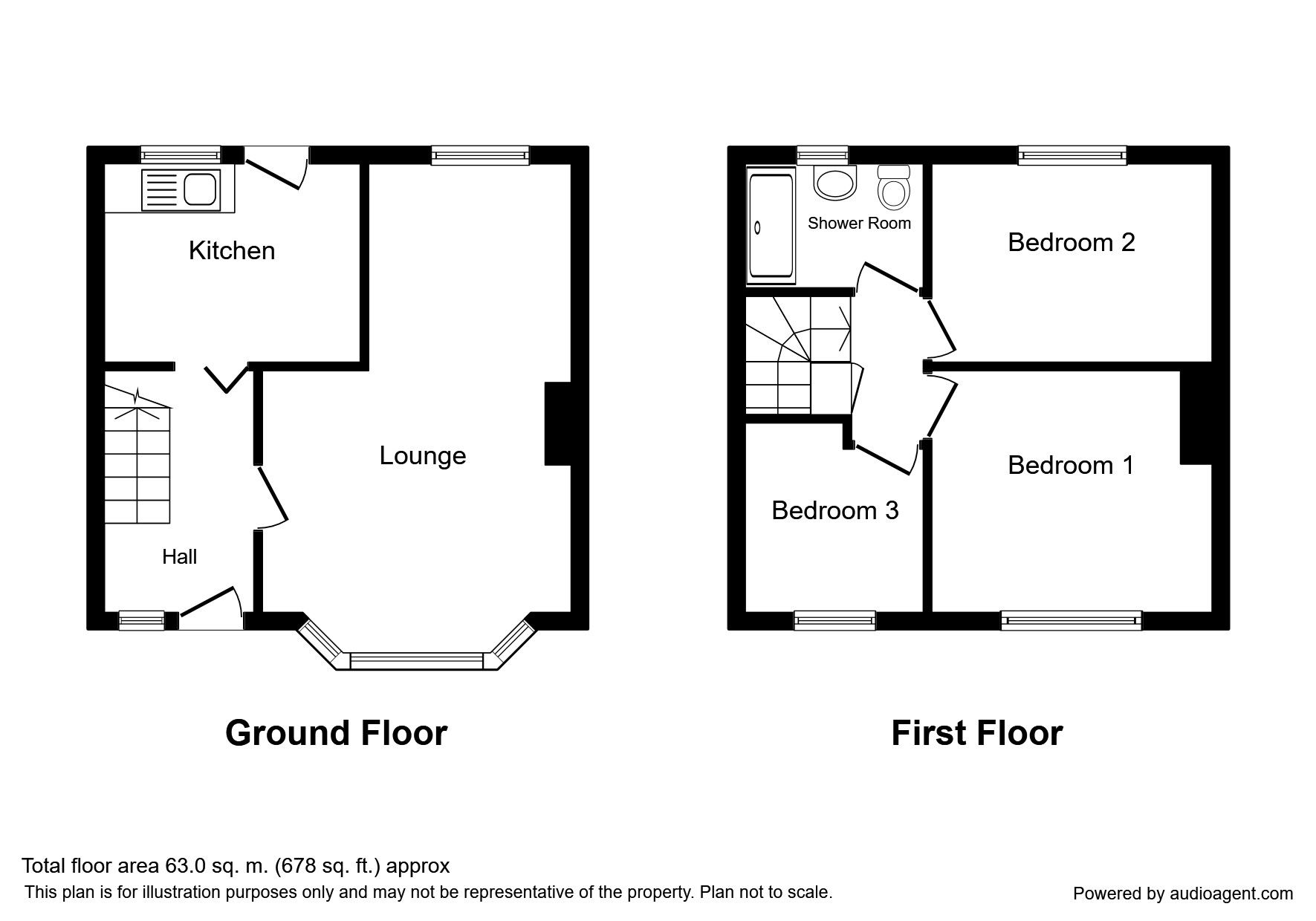 3 Bedrooms Terraced house for sale in Jasper Avenue, Rochester ME1