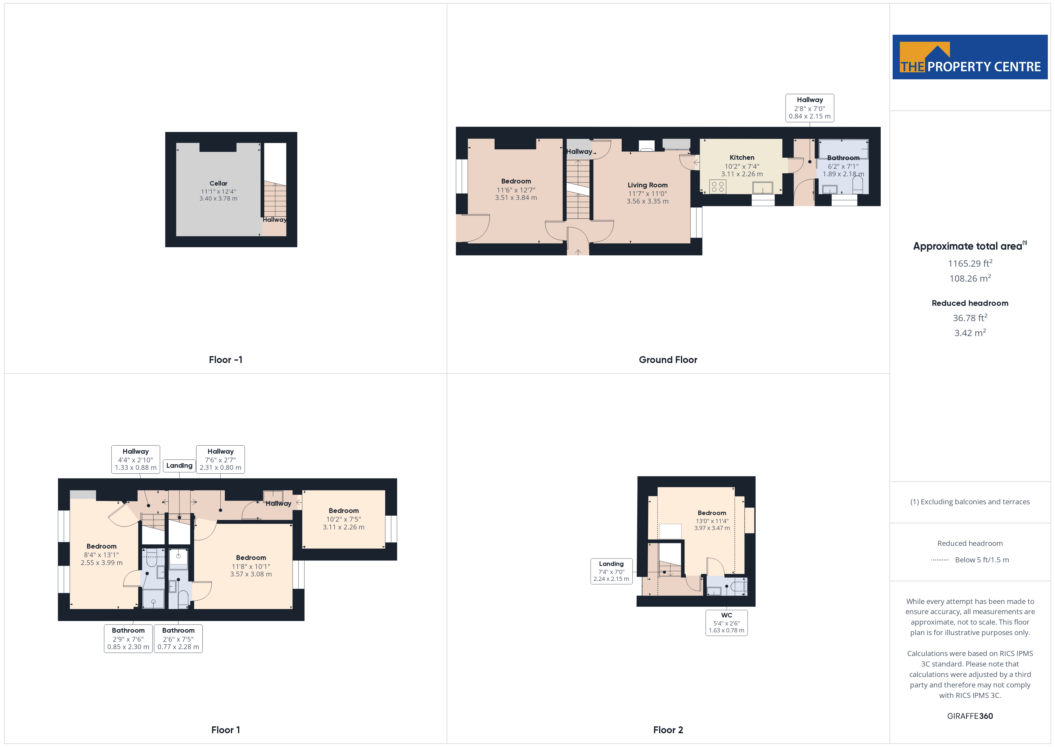 15, Comer Road, Worcestershire floorplan