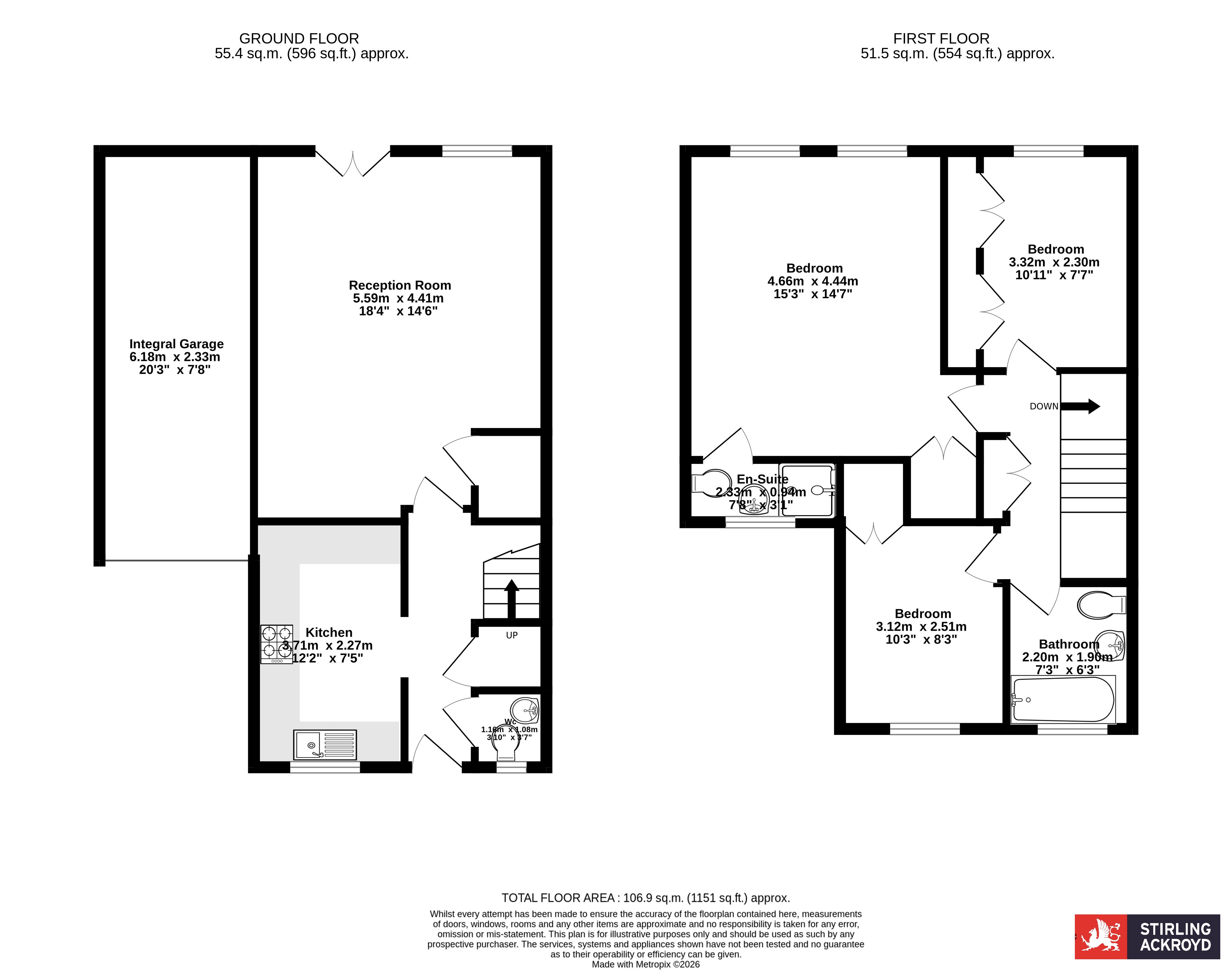 4, Morris Close, Croydon floorplan
