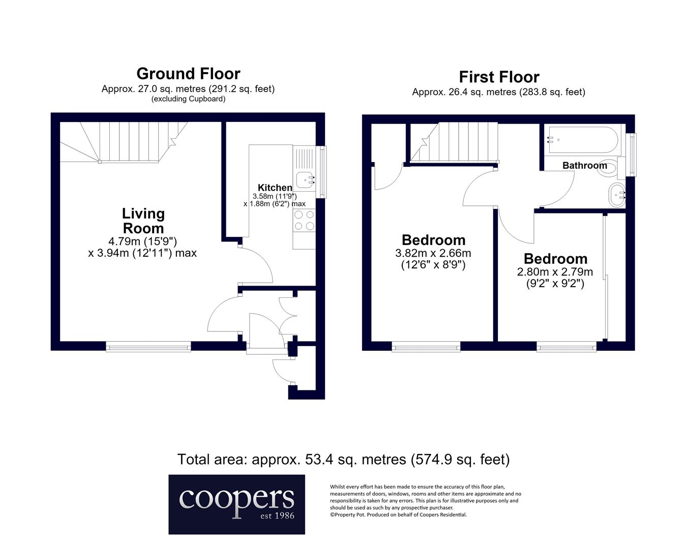 Peerless Drive, Uxbridge floorplan