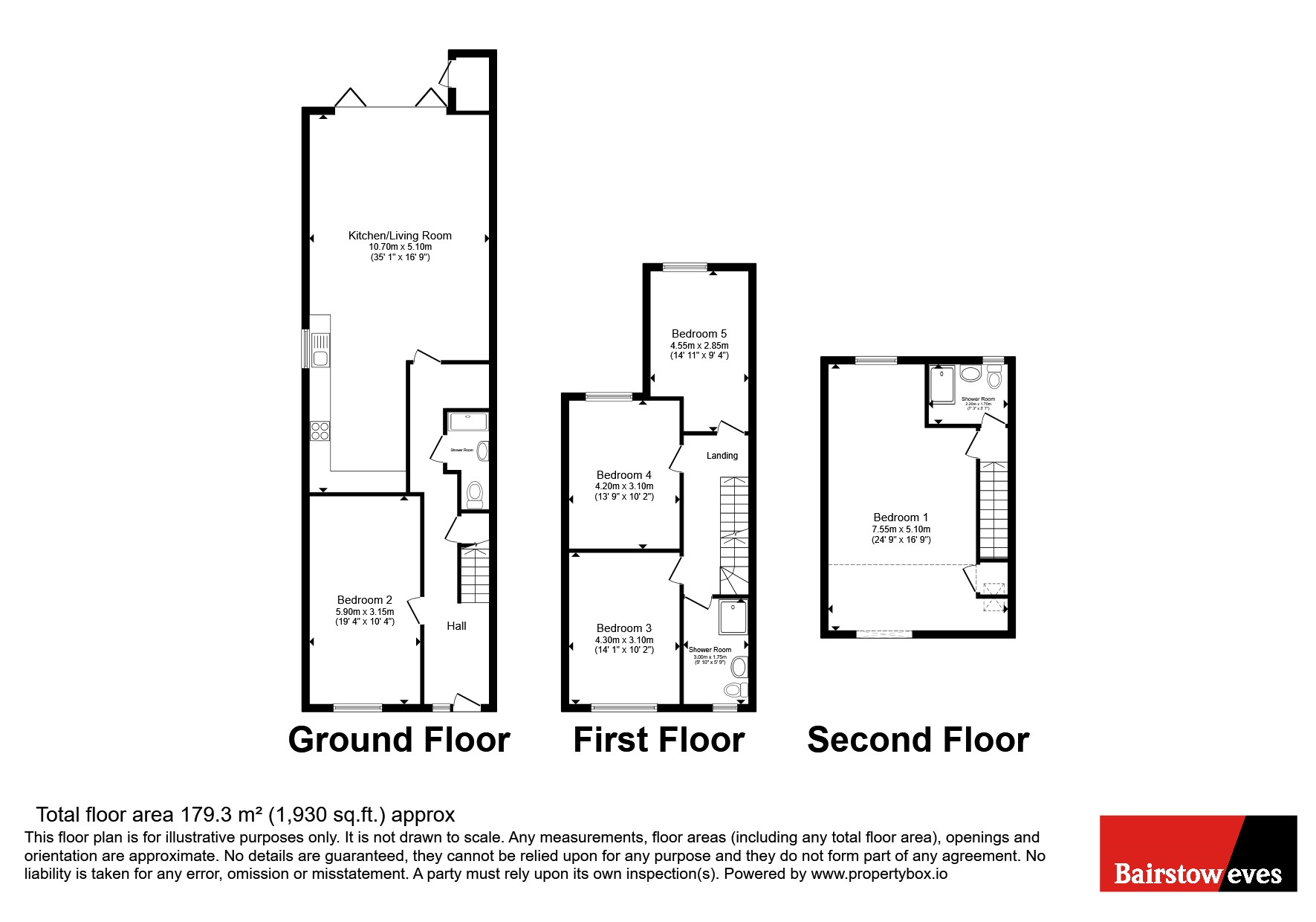 392, New North Road, Ilford floorplan
