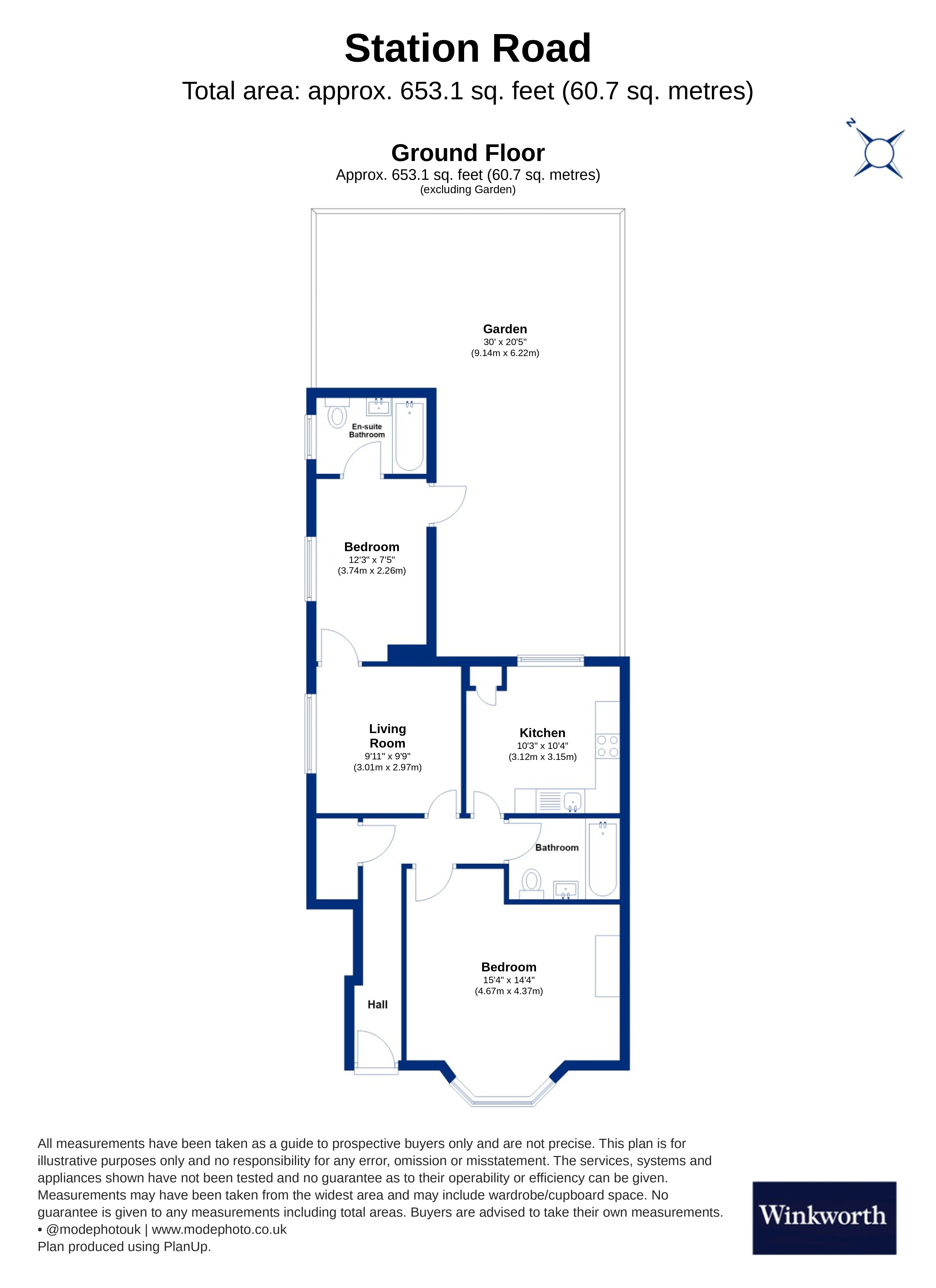 110b, Station Road, Finchley floorplan
