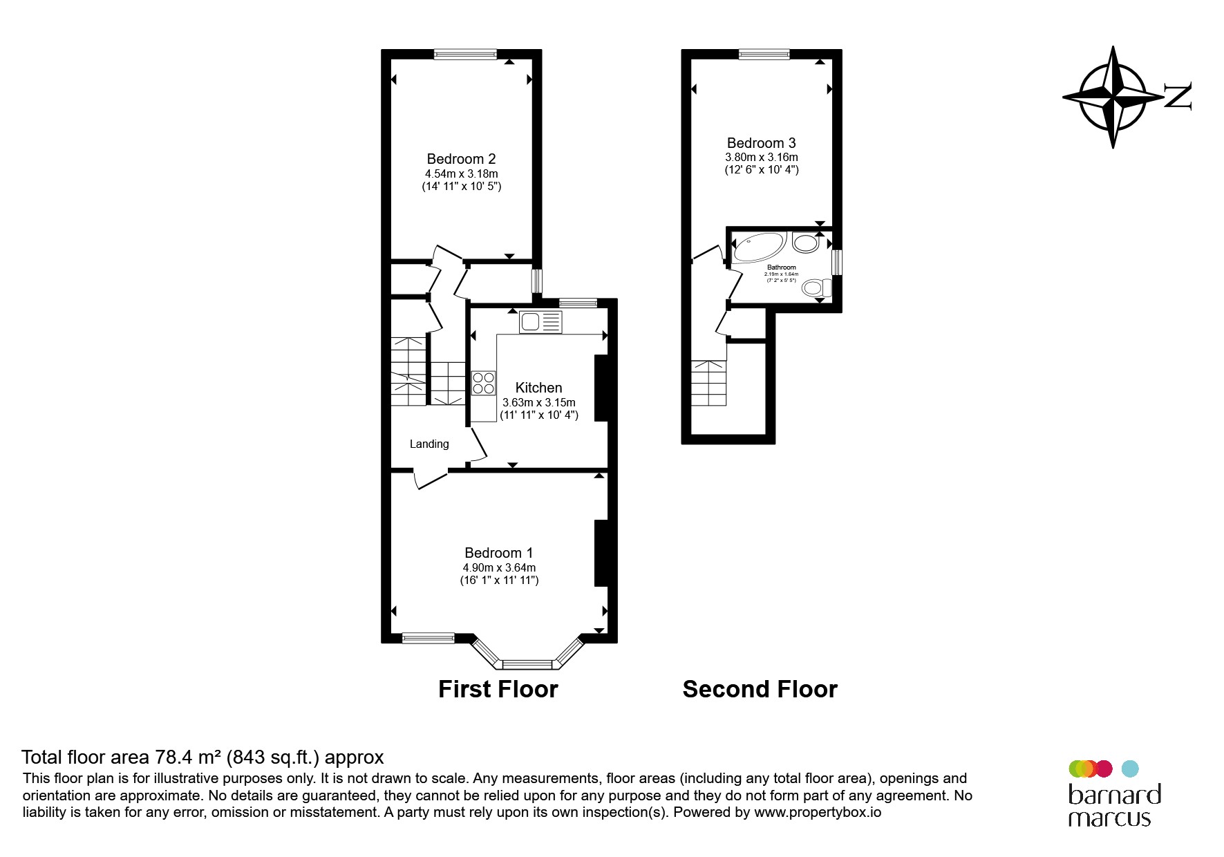 3b, Kathleen Road, London floorplan