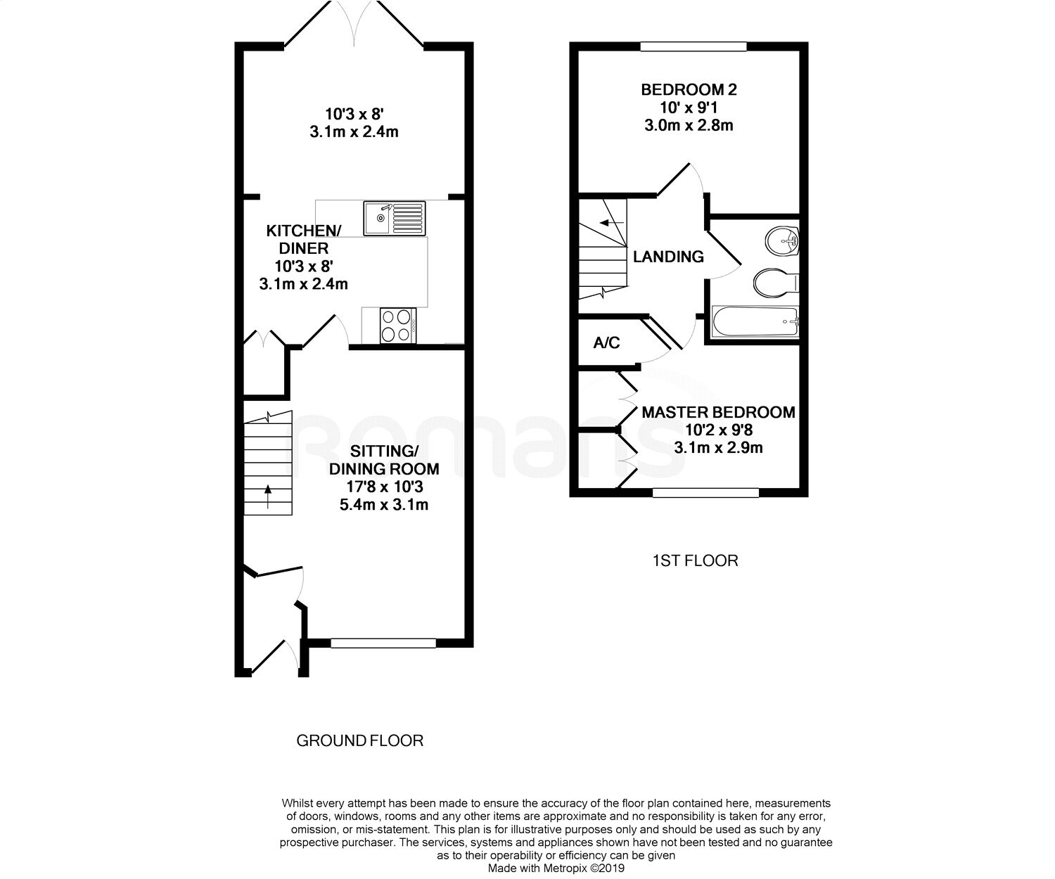 2 Bedrooms Terraced house for sale in Century Drive, Spencers Wood, Reading RG7