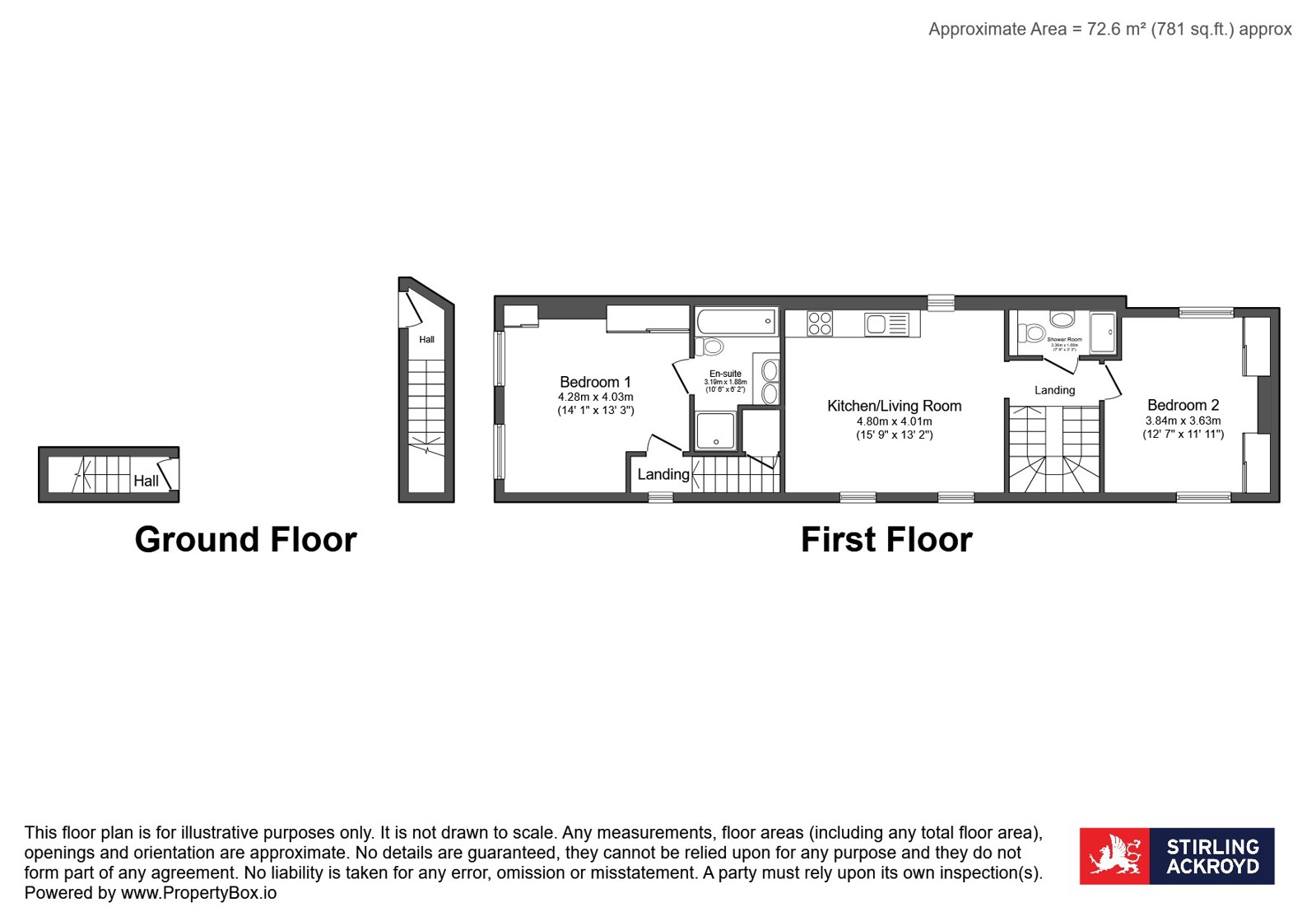 2 Gramercy Park Apartments, 1C, Ellsworth Street, London floorplan