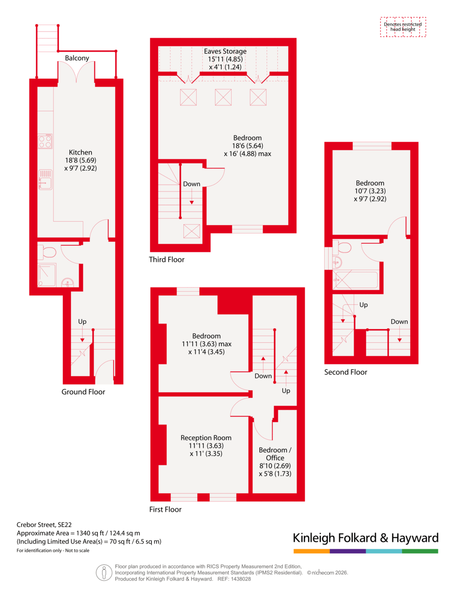 5A,, Crebor Street, London floorplan