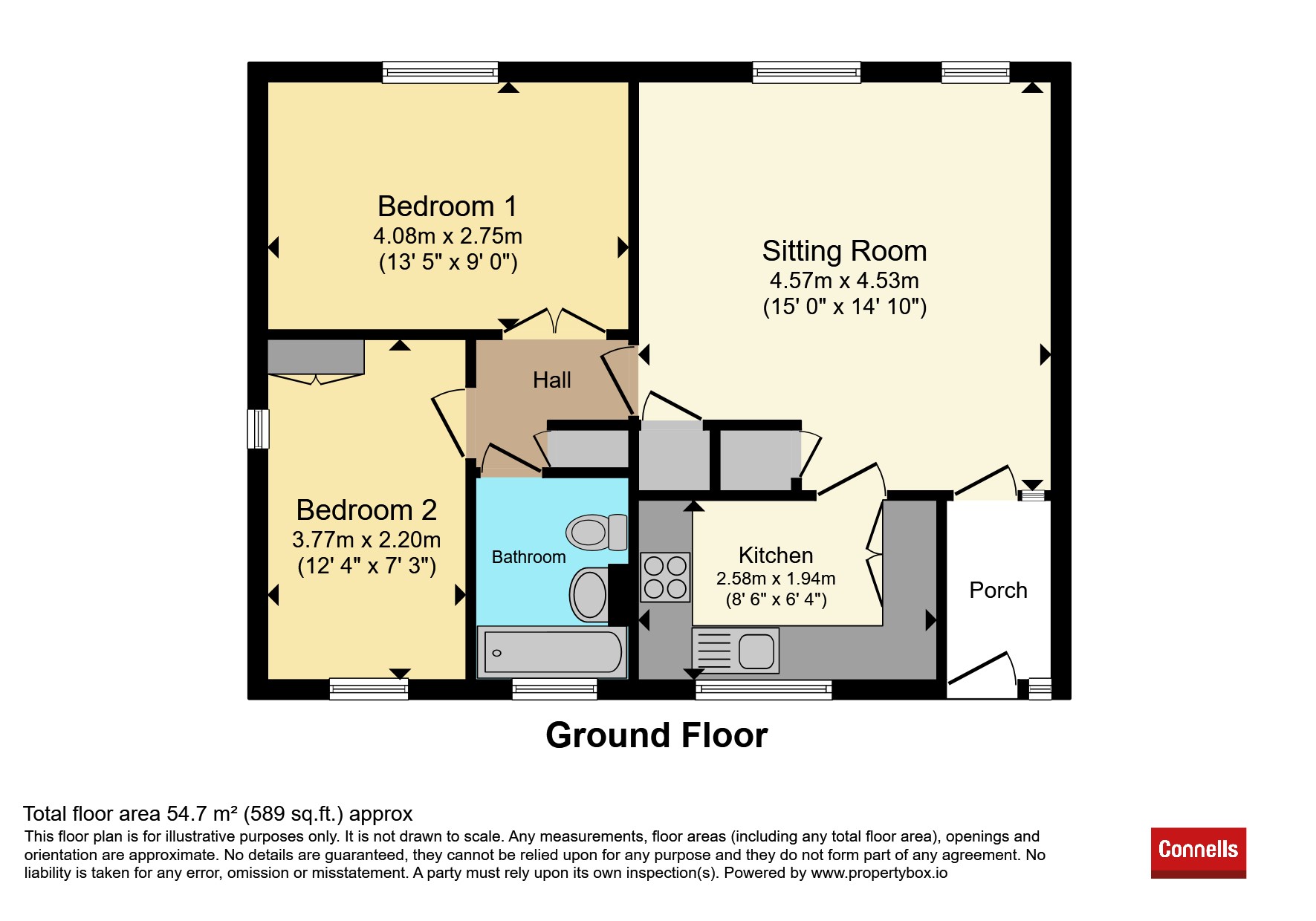 17, Woodman Court, Stratford-Upon-Avon floorplan