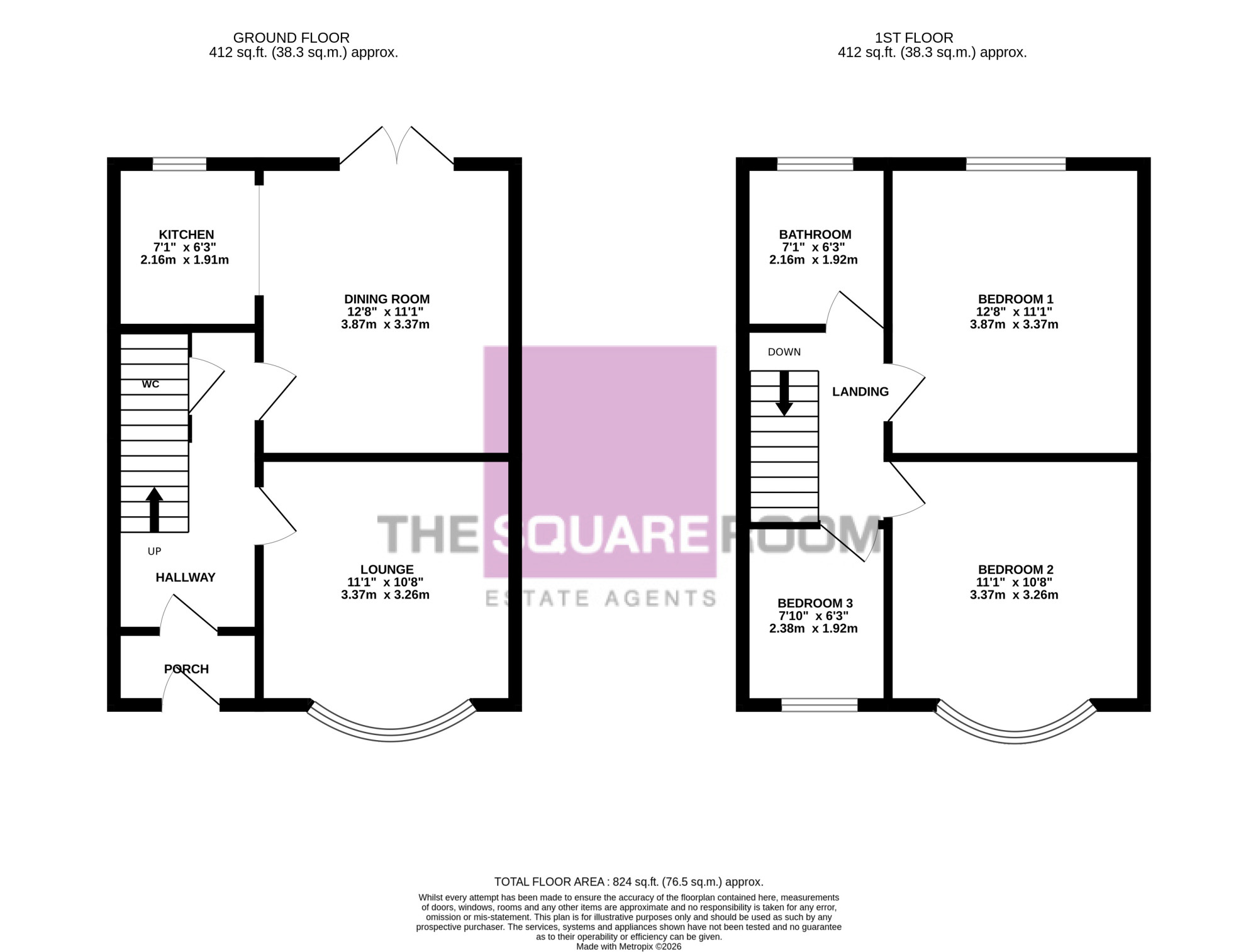 48, Lyndhurst Avenue, South Shore floorplan