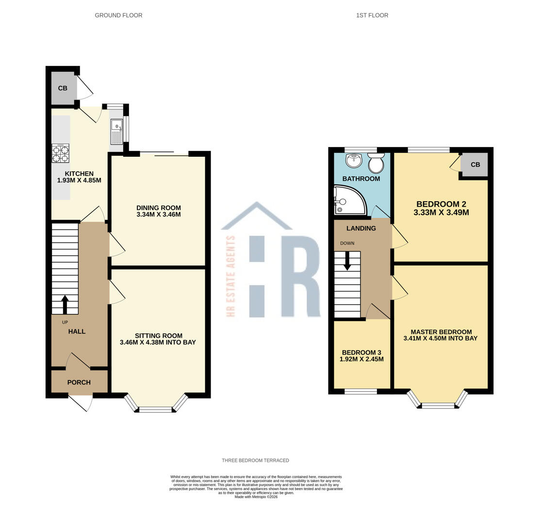 61, Mary Herbert Street, Coventry floorplan