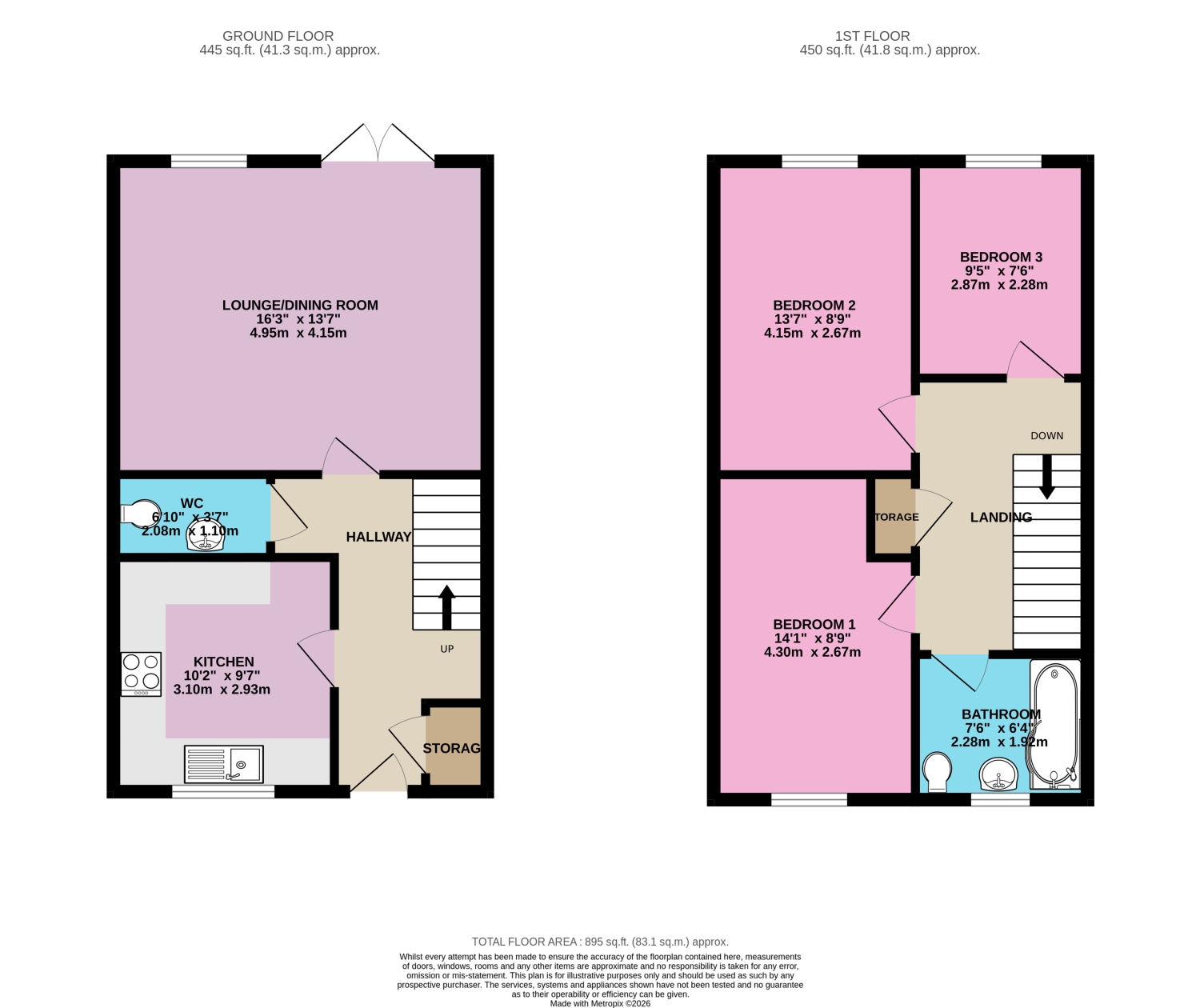 18, Harrier Close, Selby floorplan