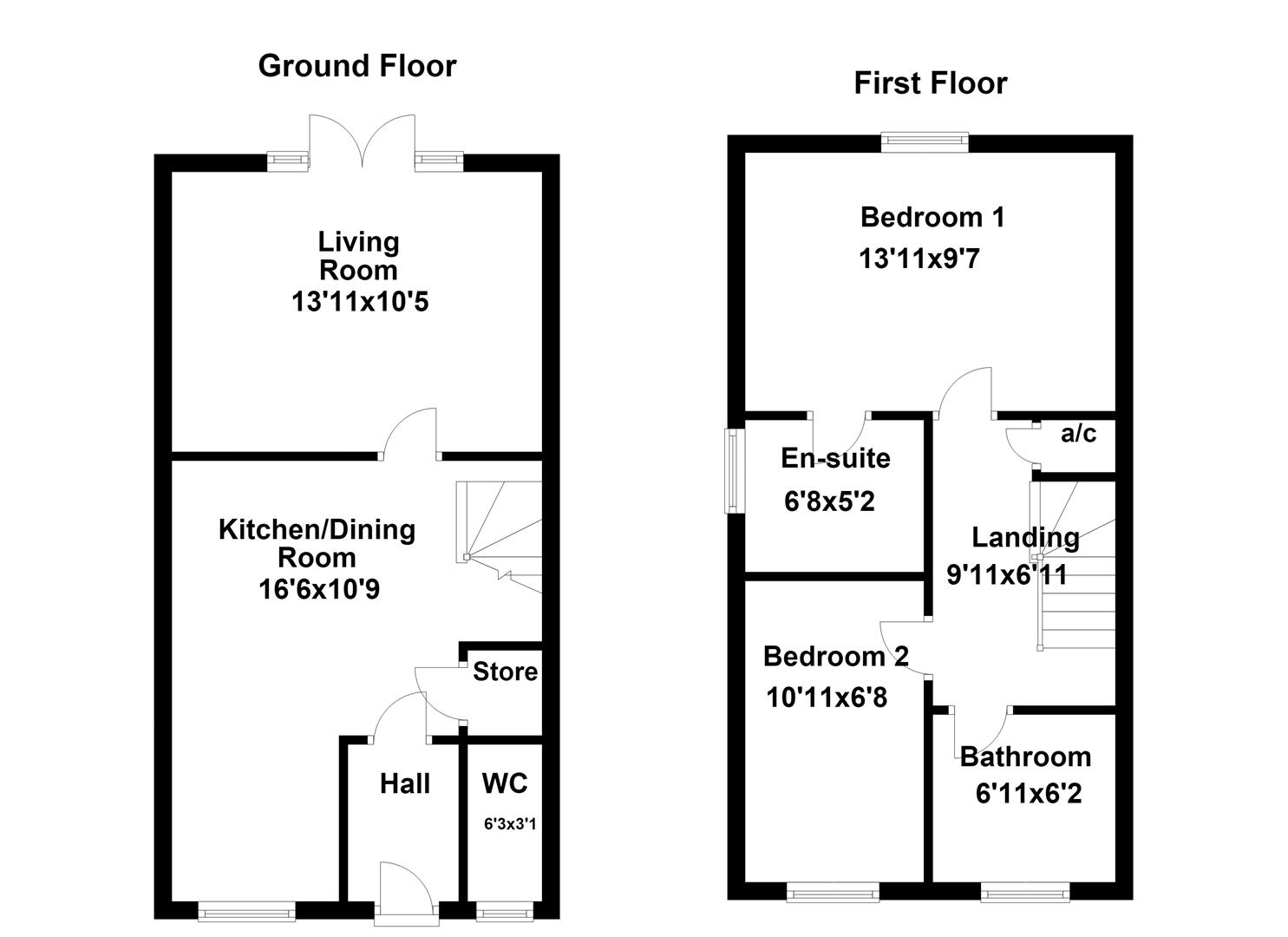 5, Turnberry Drive, Priors Hall Park floorplan