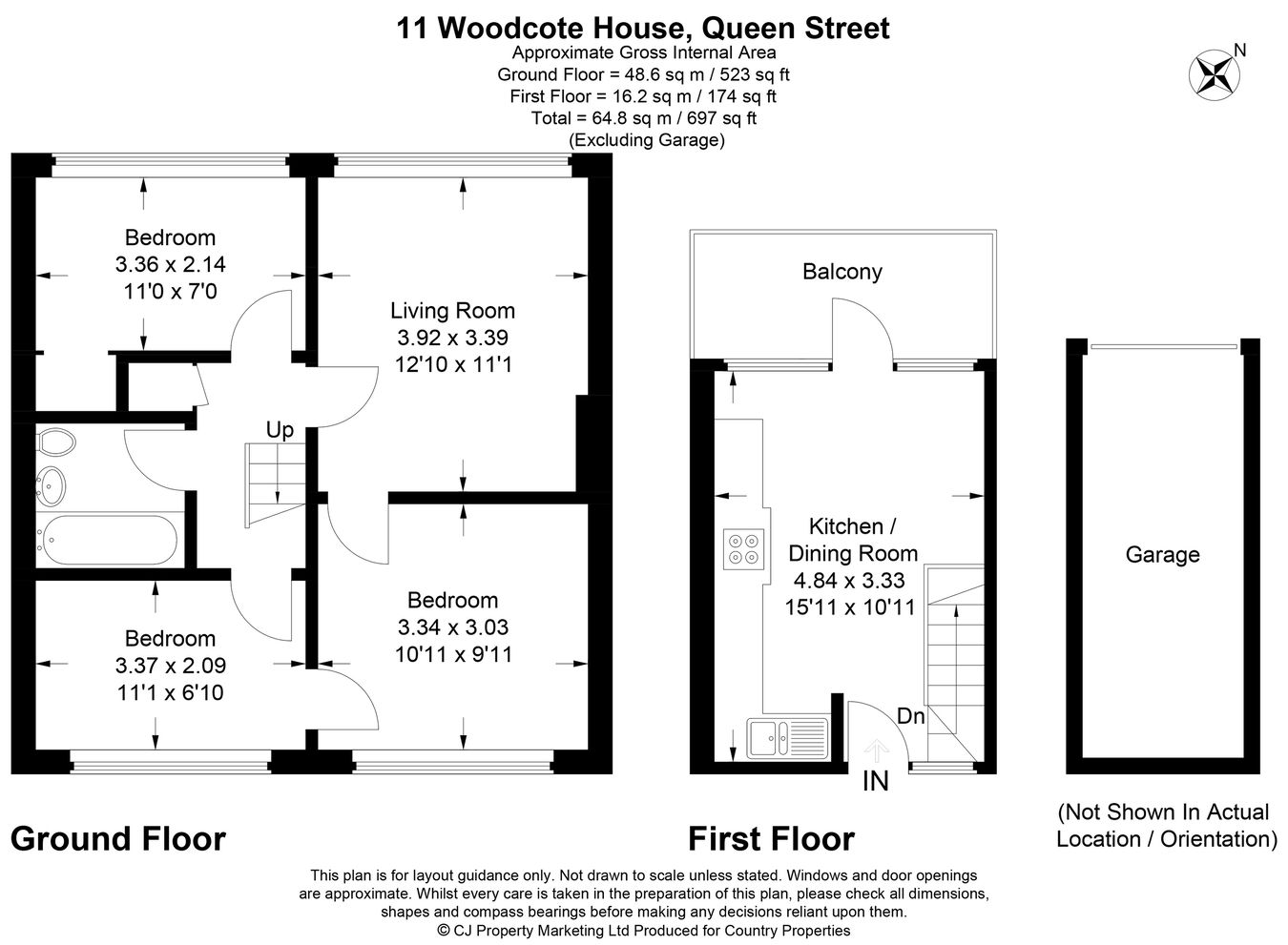 Woodcote House, Queen Street, Hitchin floorplan