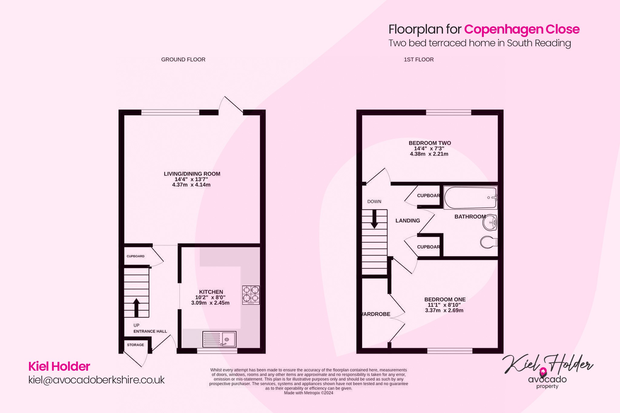 32, Copenhagen Close, Reading floorplan