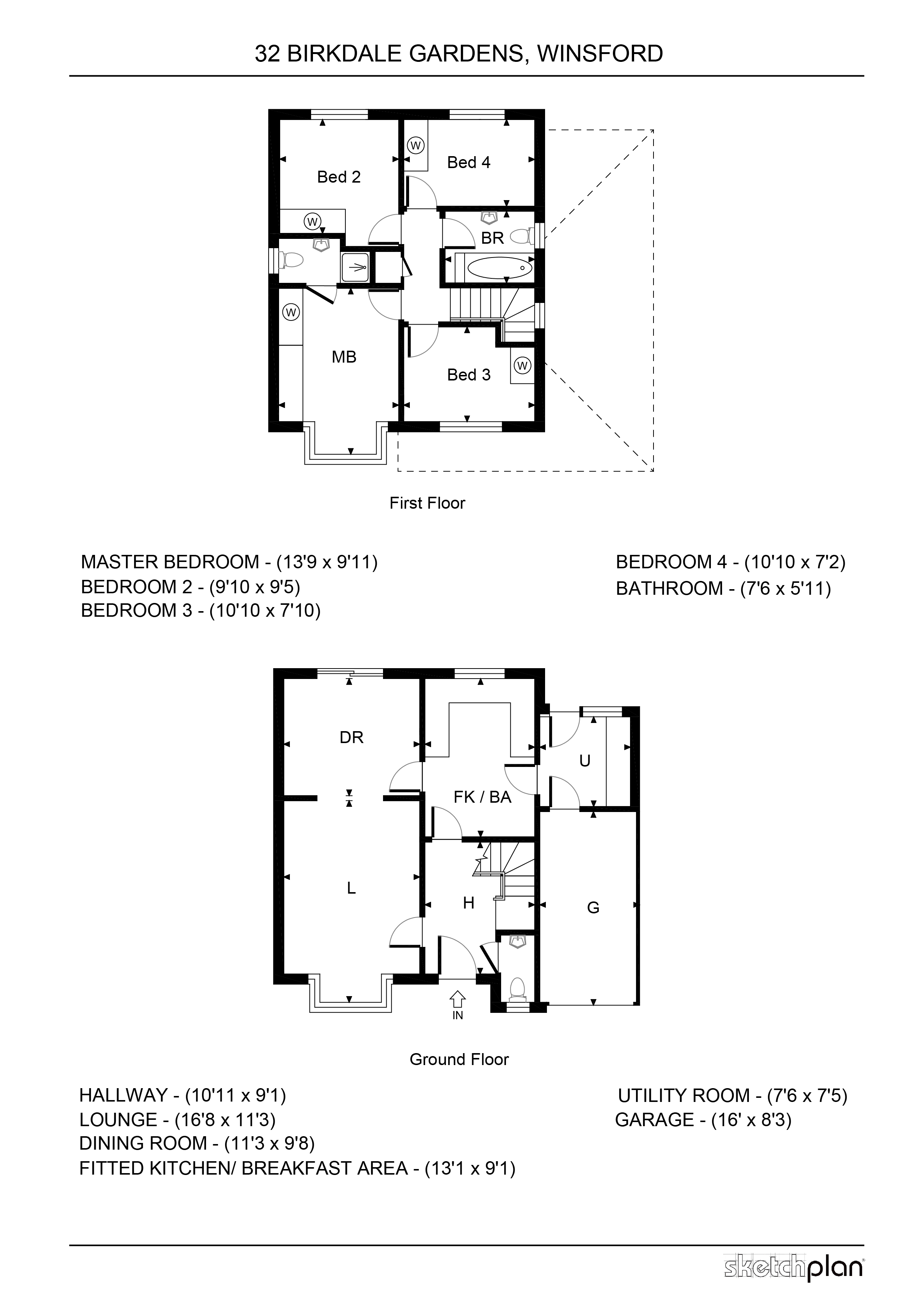 32, Birkdale Gardens, Cheshire, Winsford, Birkdale Gardens, Cheshire, Winsford, Winsford floorplan