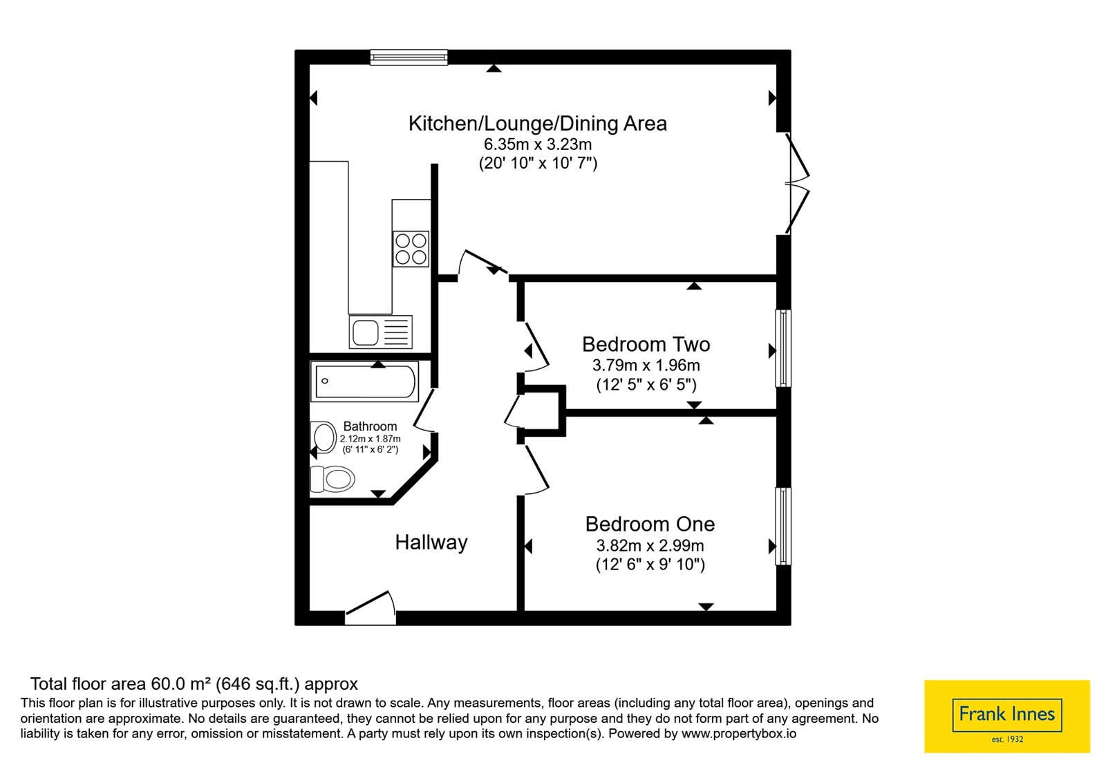 63, Lindley Avenue, Nottinghamshire floorplan