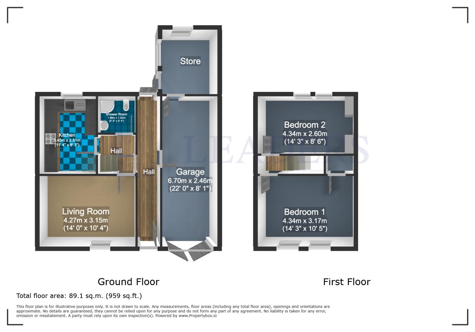 11, Colne Road, Halstead floorplan
