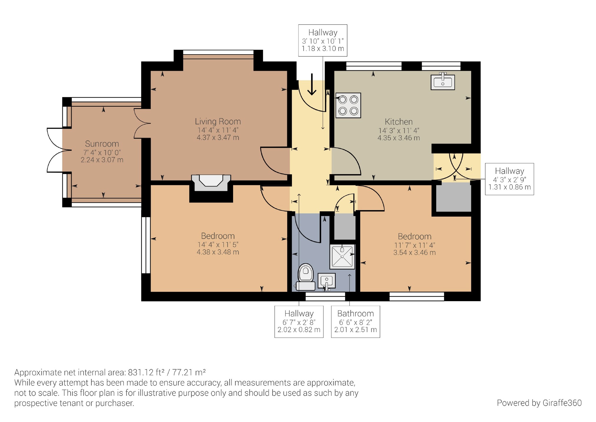 Pirton Crescent, Churchdown, Gloucester GL3, 2 bedroom bungalow for