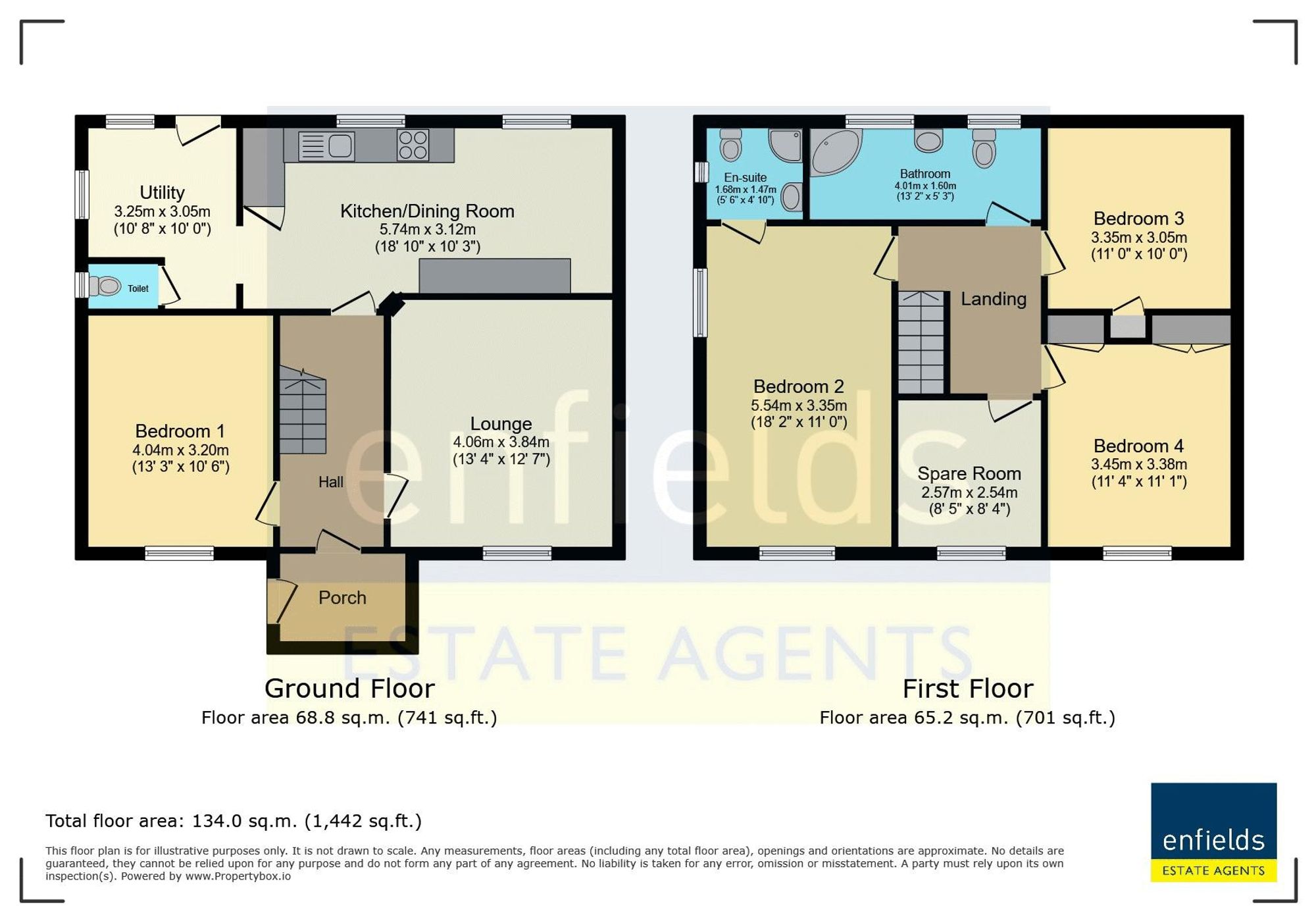 26 Hawkins Road, Poole floorplan